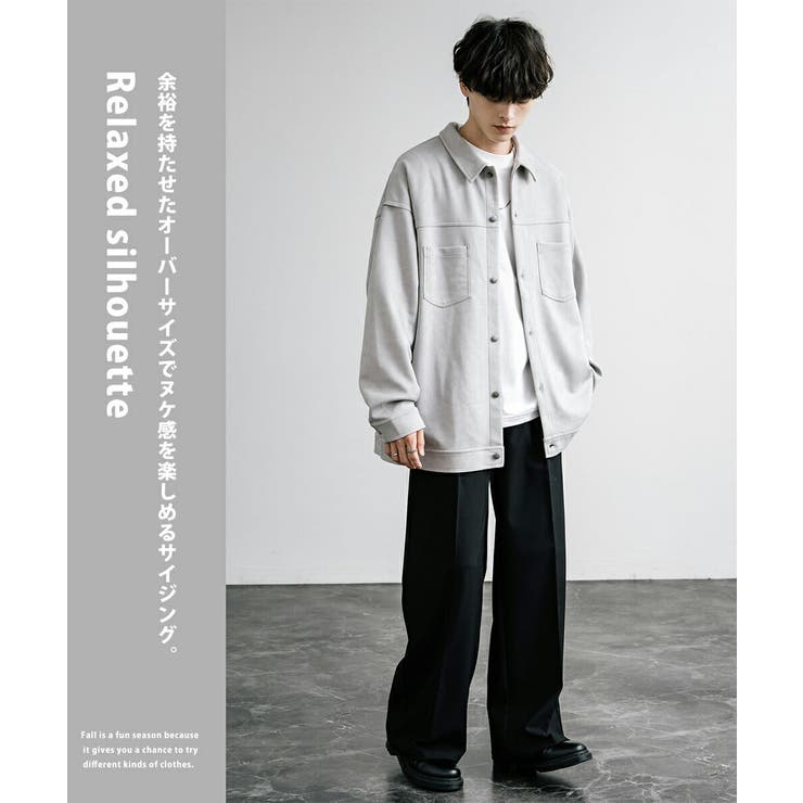 CPOシャツ ジャケット フェイクスエード[品番：OE000008247]｜Rocky