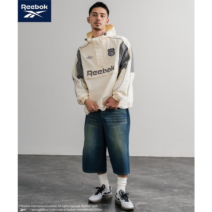 Reebok ナイロンジャケット アノラックパーカー[品番：OE000009034