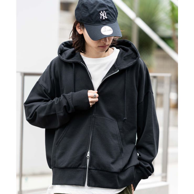 コンパクトフィットダブルZIPパーカー[品番：WG010095086]｜WEGO【MEN