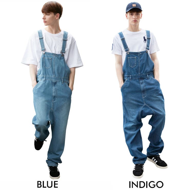 オーバーオール メンズ デニム全2色[品番：EH000004369]｜8（eight