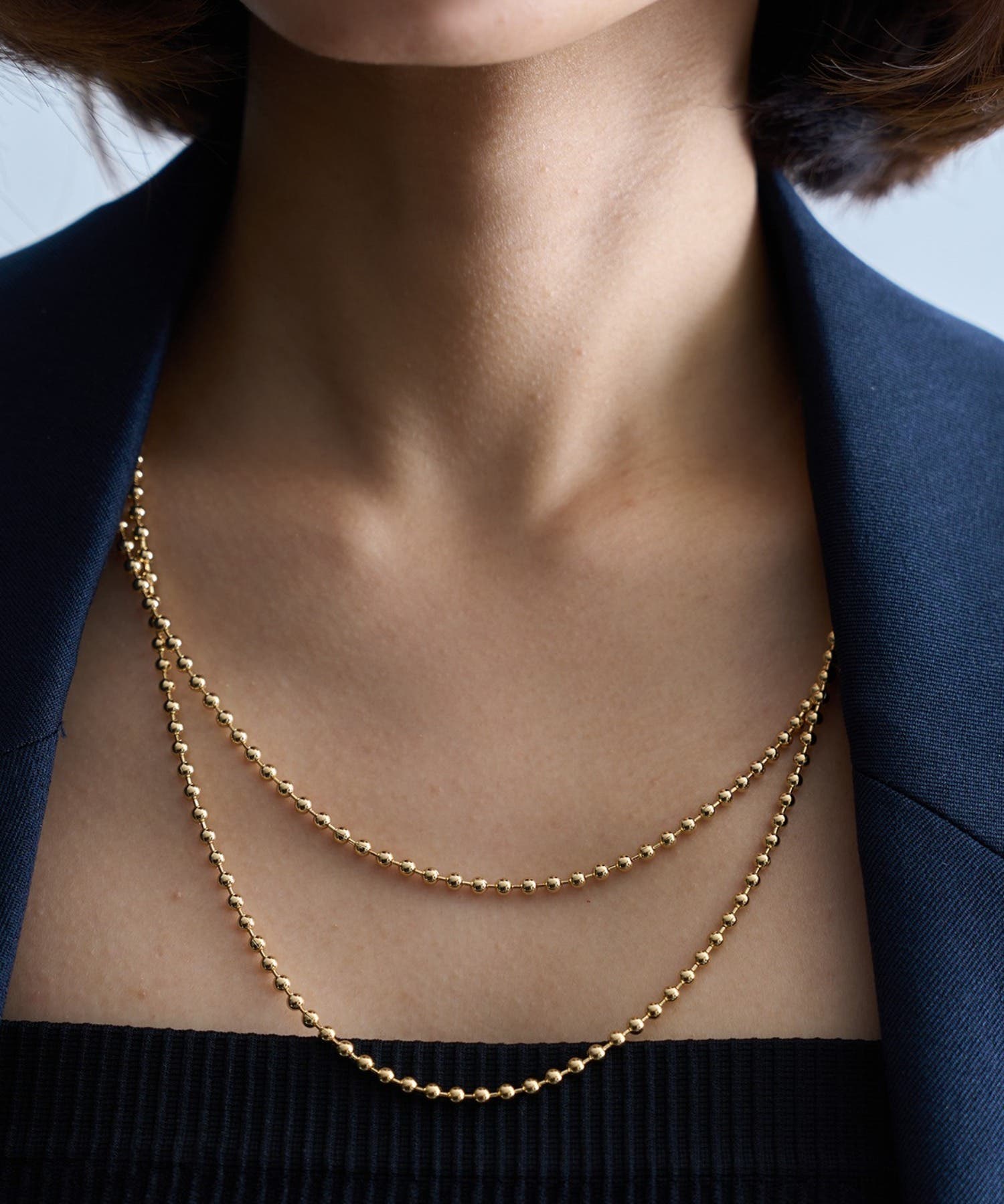 SETUP7】【追加】3mmボールチェーンロングネックレス TTS3043 I…[品番