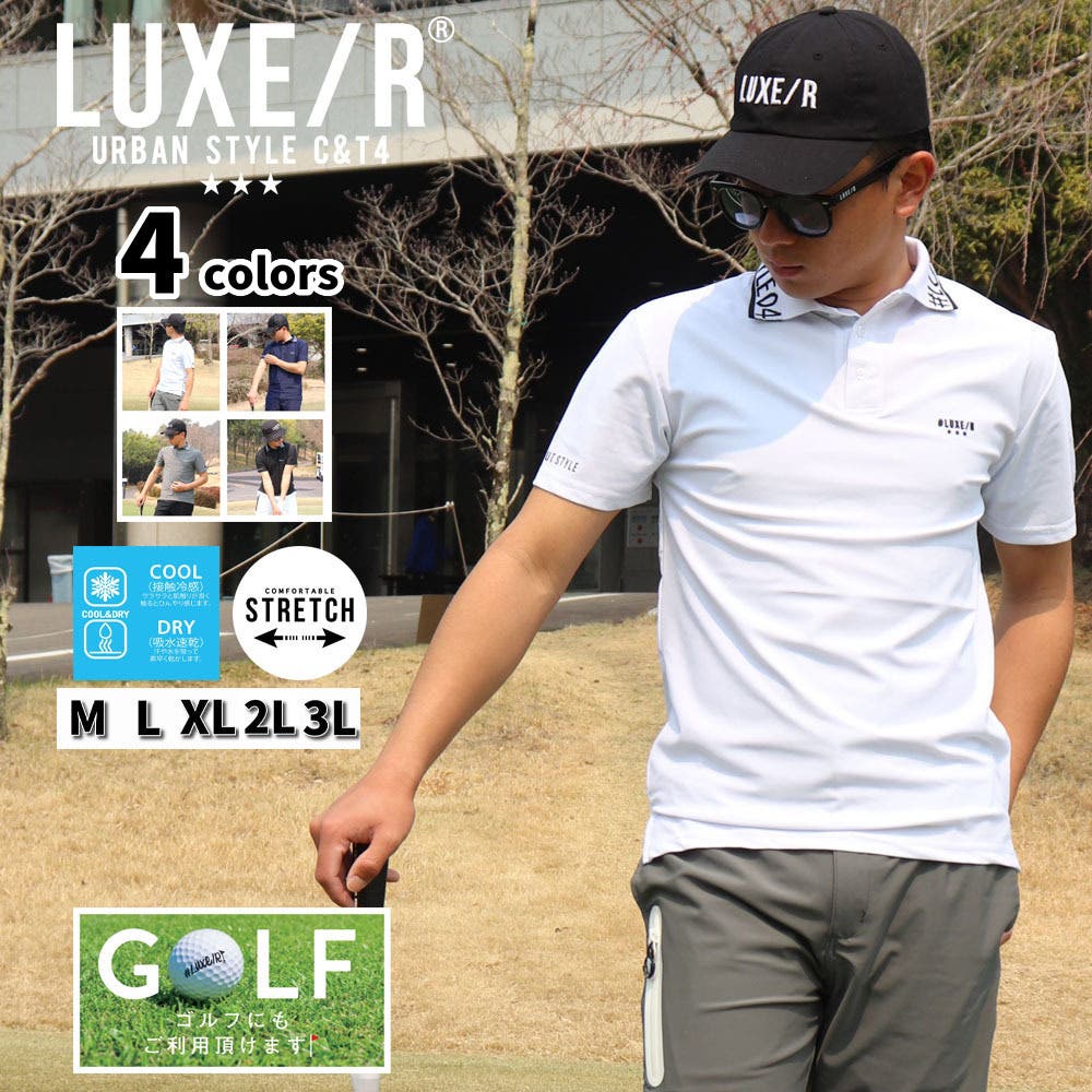 ゴルフウェア ポロシャツ メンズ[品番：CMPM0009822]｜WEB COMPLETE