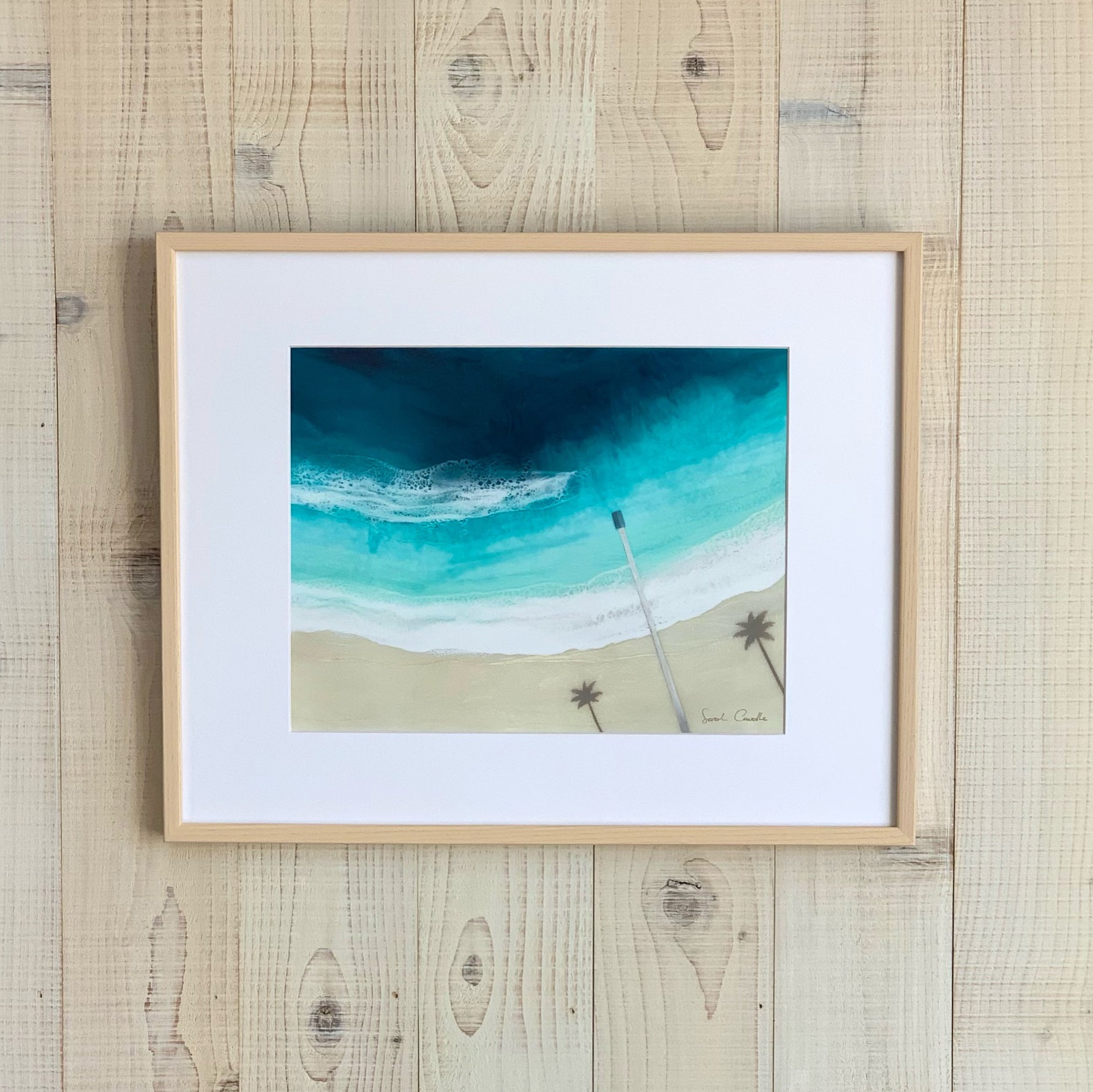 最終価格 サラカードル 原画 丸型 2017 Sarah Caudle 絵画｜最終価格