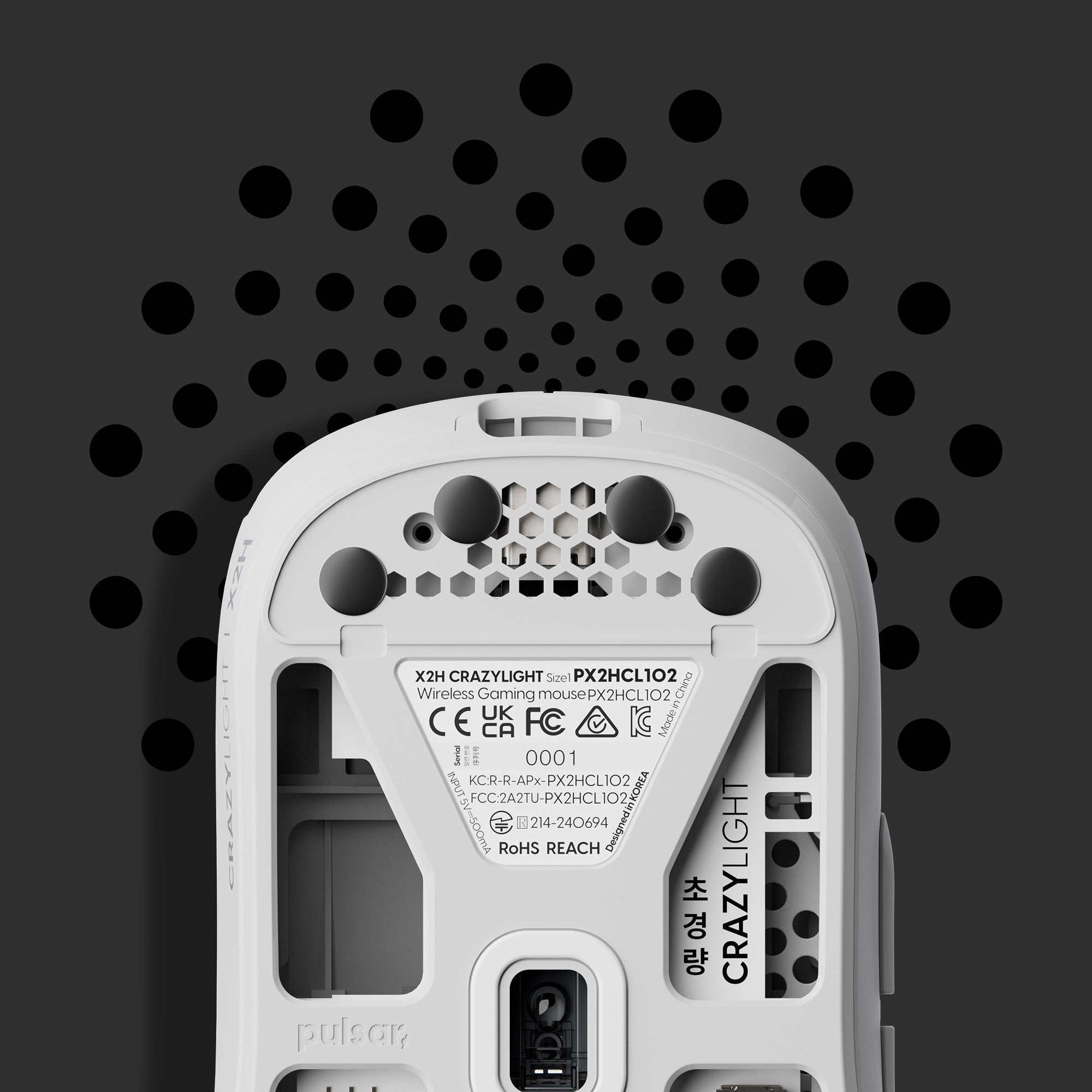 X2H CrazyLight Mini Gaming Mouse – Pulsar Gaming Gears Japan