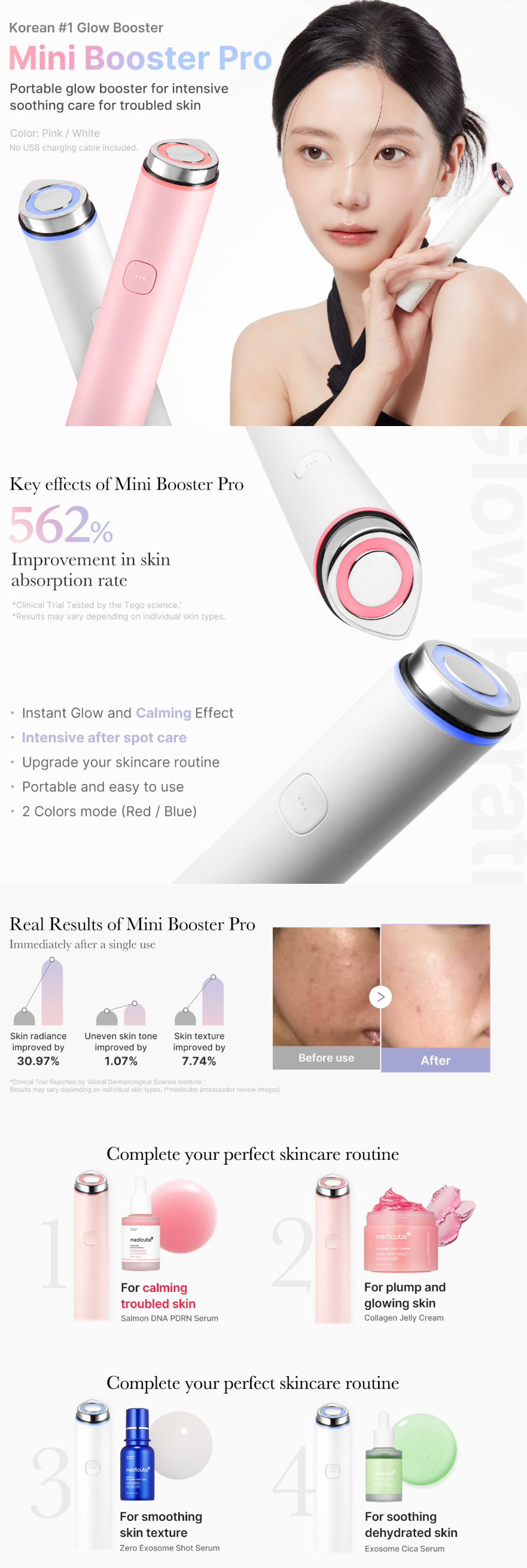 MEDICUBE] AGE-R Booster Pro Mini_White – MOIDA