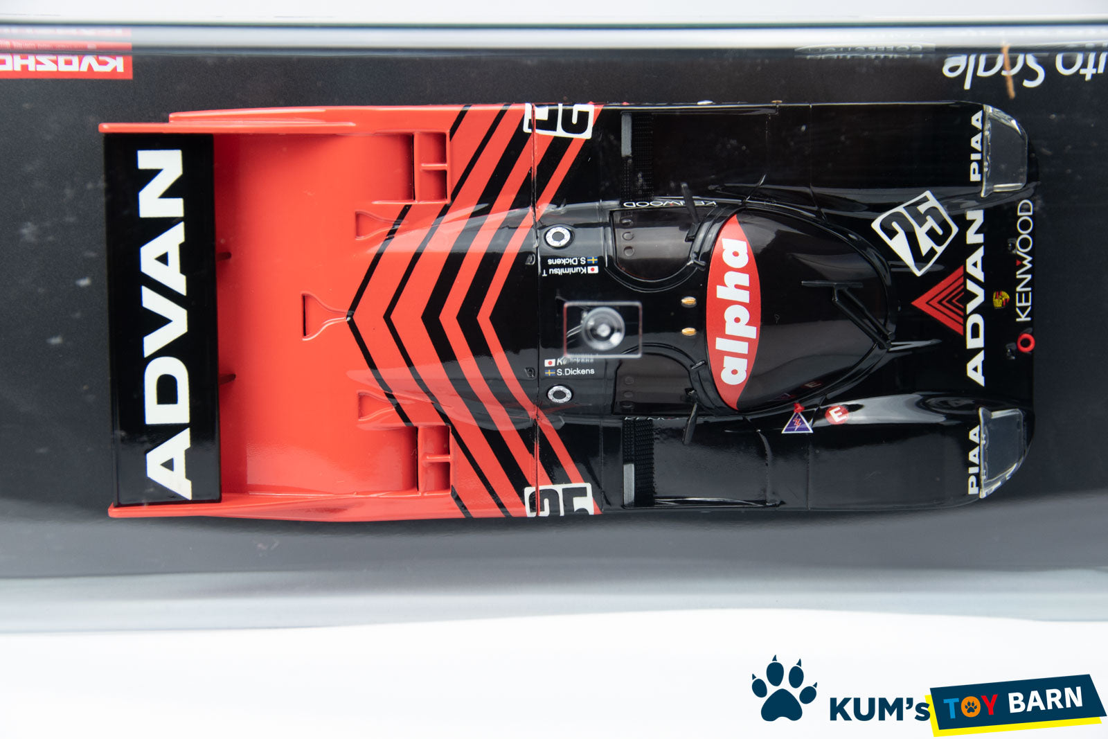 Kyosho Mini-z Body ASC Porsche 962 C KH No.25 Suzuka 1000K 1989