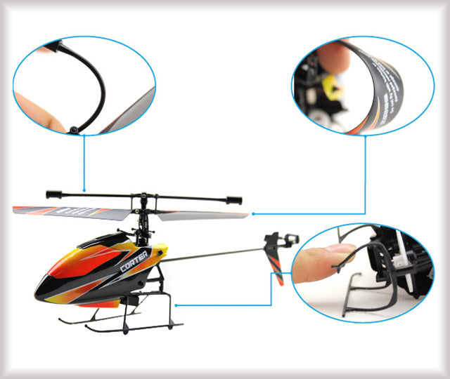 ☆WL V911 2.4G 4CH RC helicopter (With transmitter) | Emax