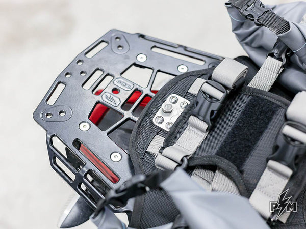 Mosko moto Reckless 10 on Aprilia Tuareg 660 - Perunmoto