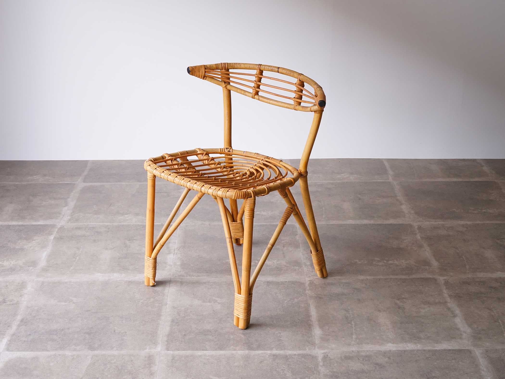 籐と竹のチェア ラタンチェア アニノマスデザイン | 北欧家具