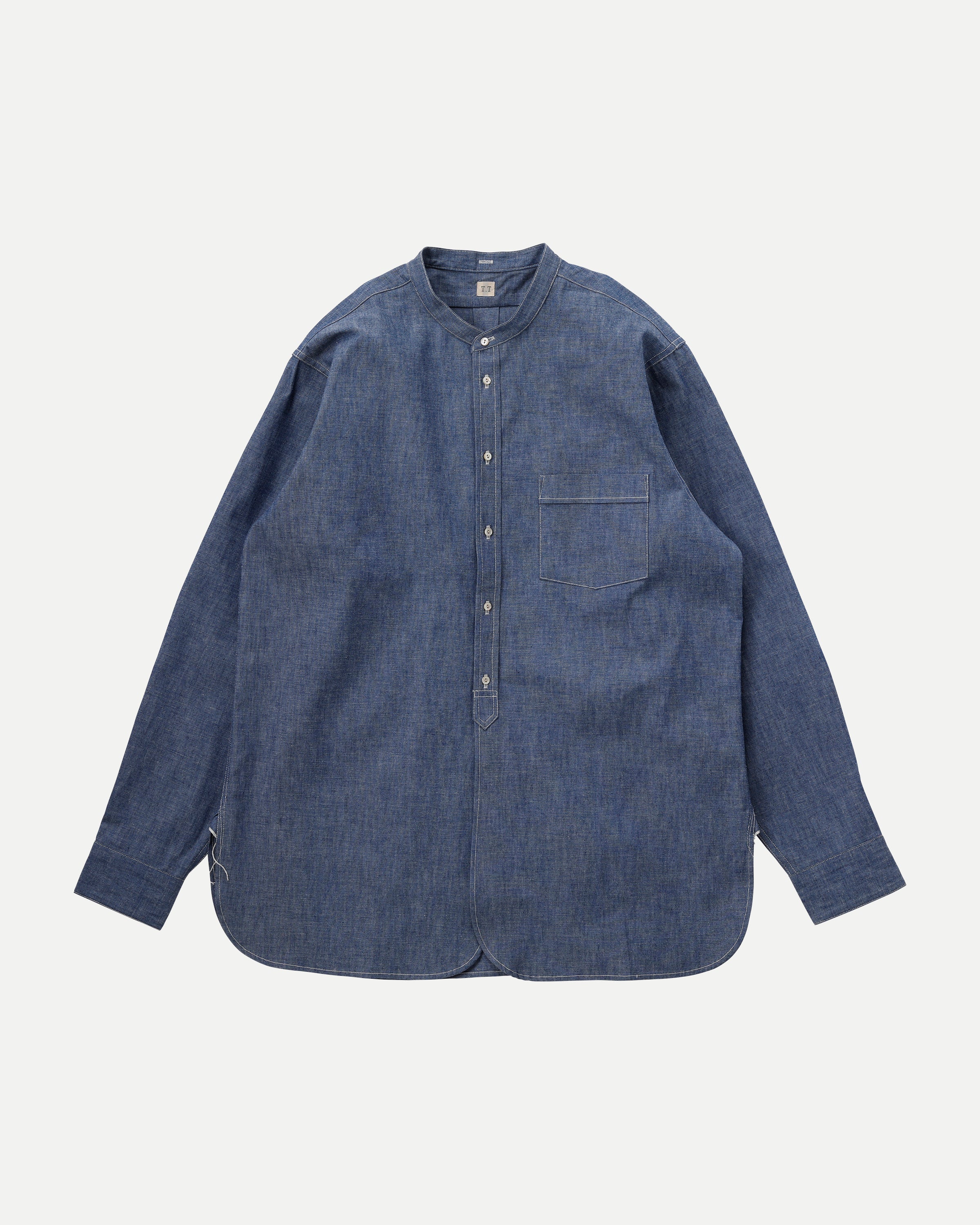 Taiga Takahashi | LOT.104 BAND COLLAR SHIRT