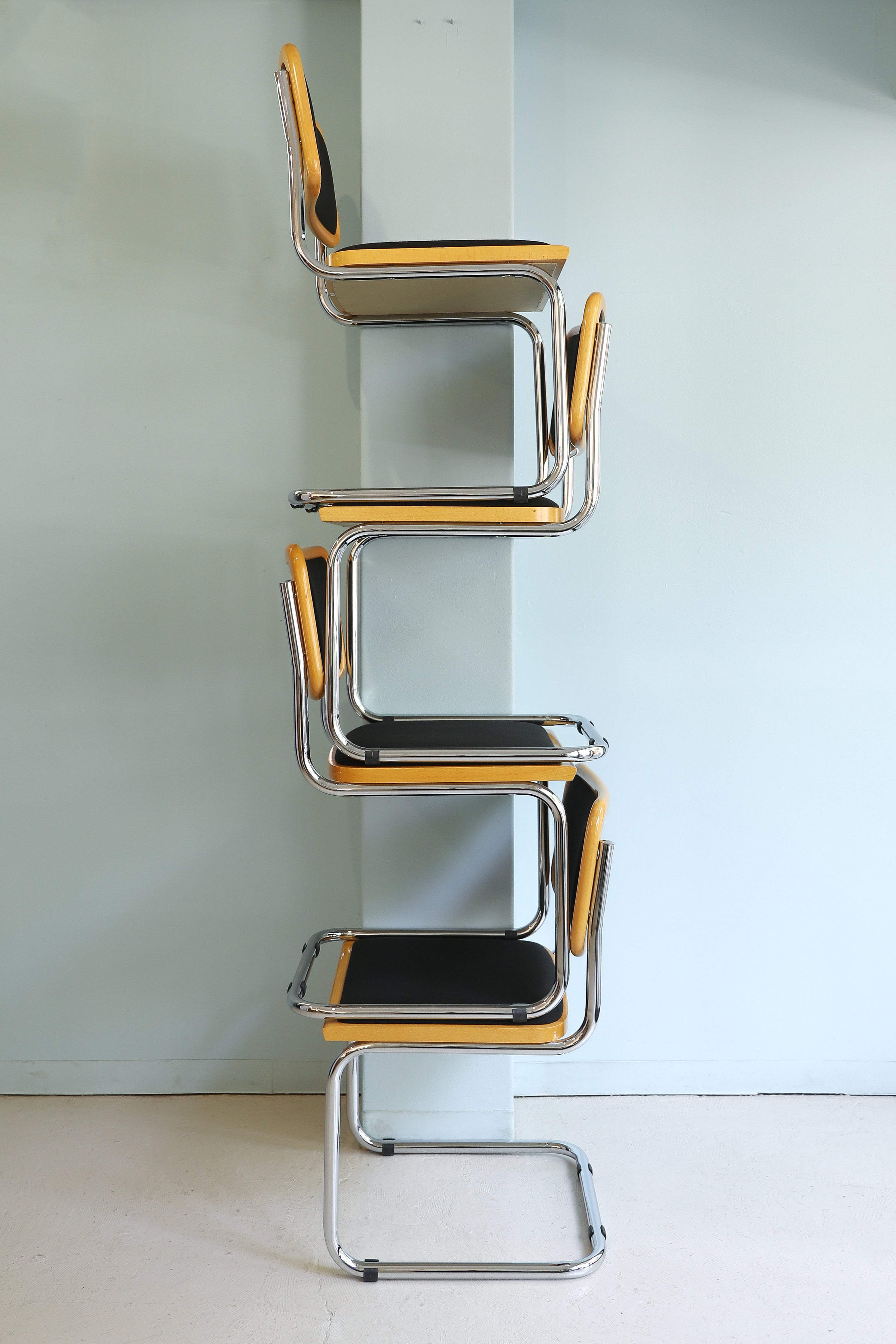 チェスカチェア マルセル・ブロイヤー スティールライン イタリア製