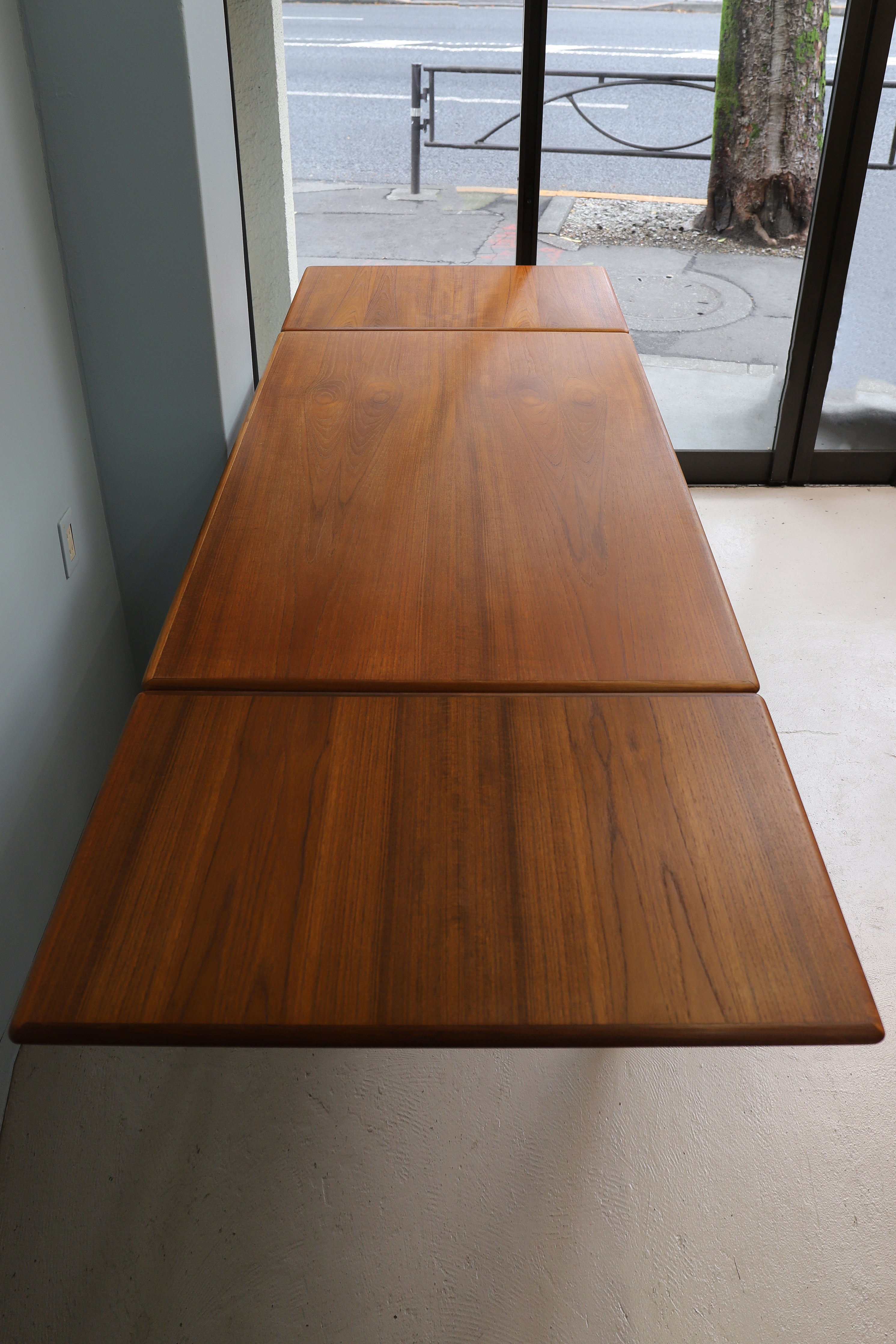 デンマークヴィンテージ エクステンション ダイニングテーブル ドロー