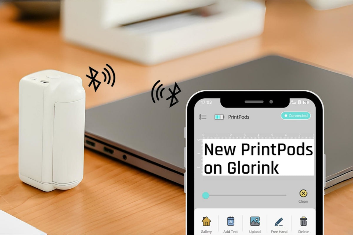 PrintPods プリントポッズ - 手持ち式ポータブルプリンター – EVEBOT