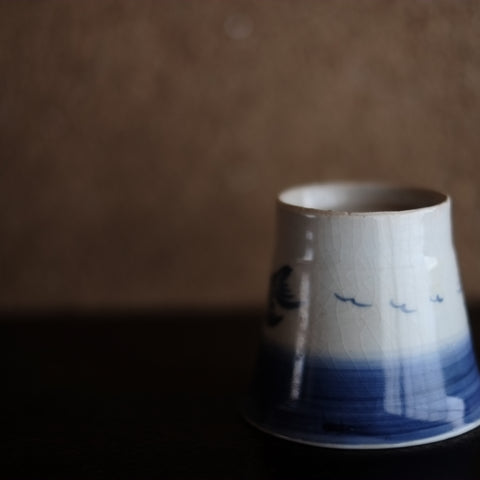 古伊万里 広東形 雁松文 蕎麦猪口(江戸時代) – 逢季荘