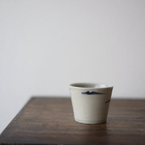 太白手 山水図 蕎麦猪口 (江戸時代) – 逢季荘