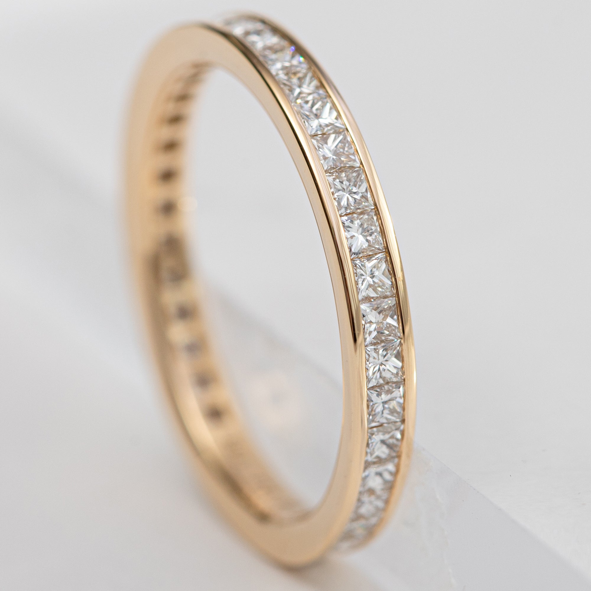 K18/Pt「デセント フルエタニティ」リング｜【オレフィーチェ】Orefice