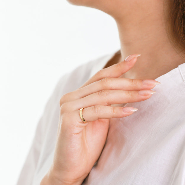 K18/Pt「メリー」リング － ホワイトゴールド｜【オレフィーチェ】Orefice