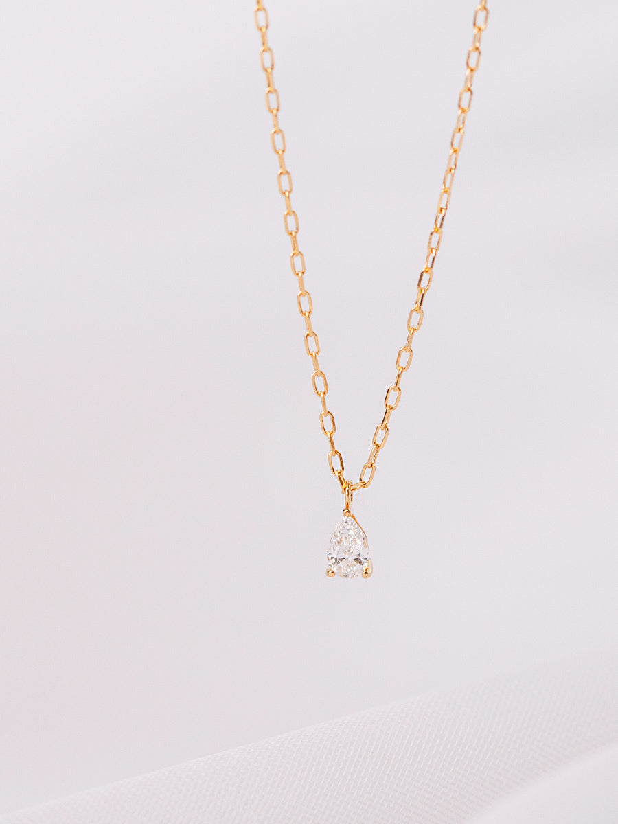 K18/Pt「0.08ctルペブラ」ネックレス｜【オレフィーチェ】Orefice