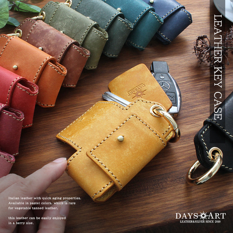 DAYSART 本革 BOX型 ウォレット ボックスウォレット 2つ折り 財布