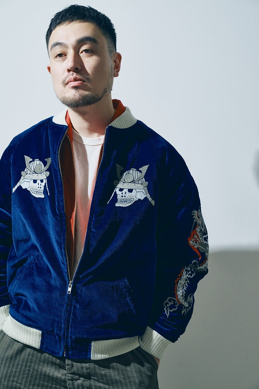 兜と髑髏、龍が舞う＿ 別珍スカジャン – SAMURAI JEANS ONLINE STORE