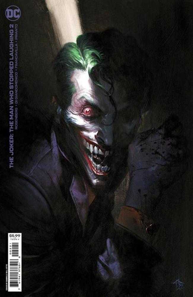 Joker The Man Who Stopped Laughing #2 Cover C Gabriele Dell Otto