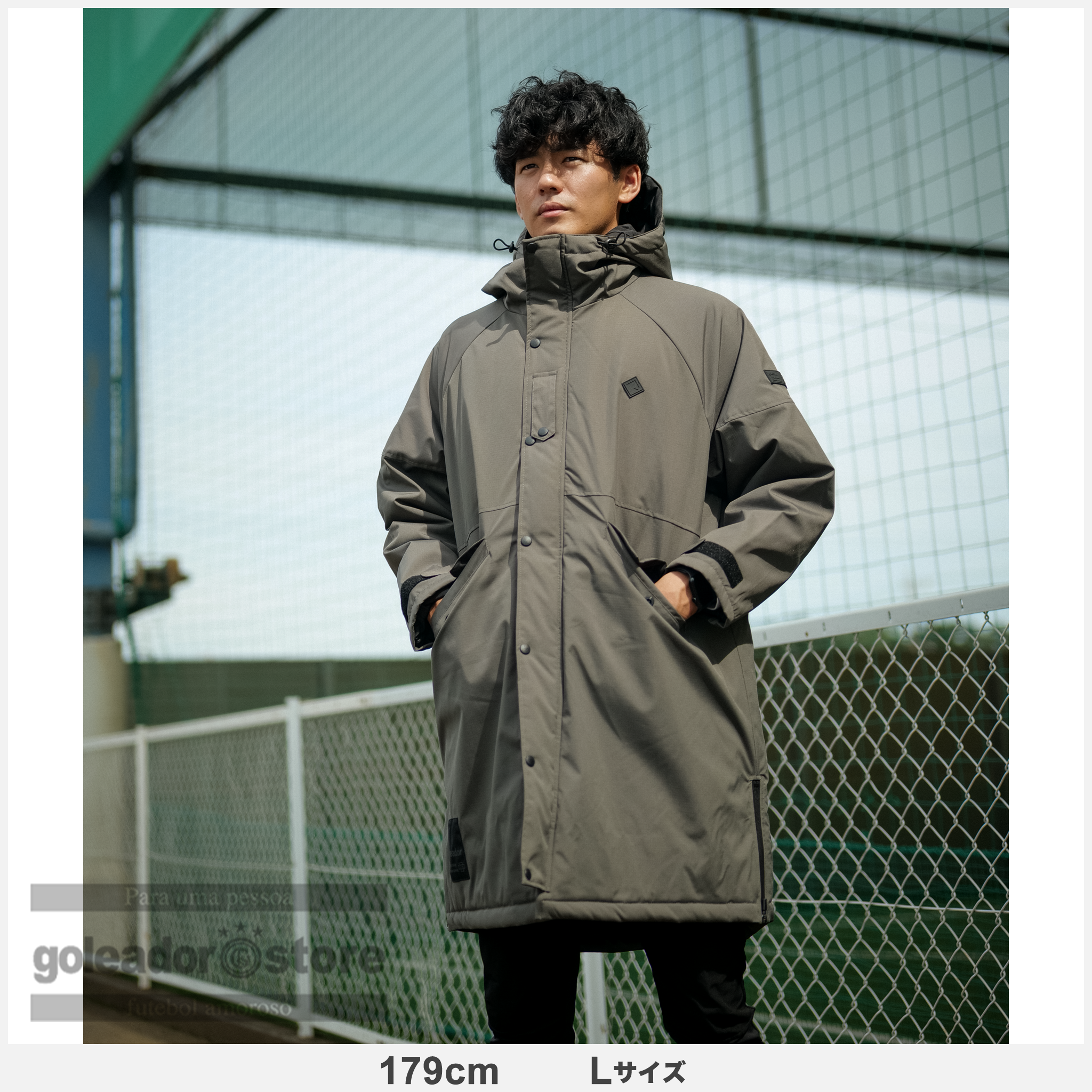 ゴレアドール公式】goleador 中綿リップ防水コーティング フード