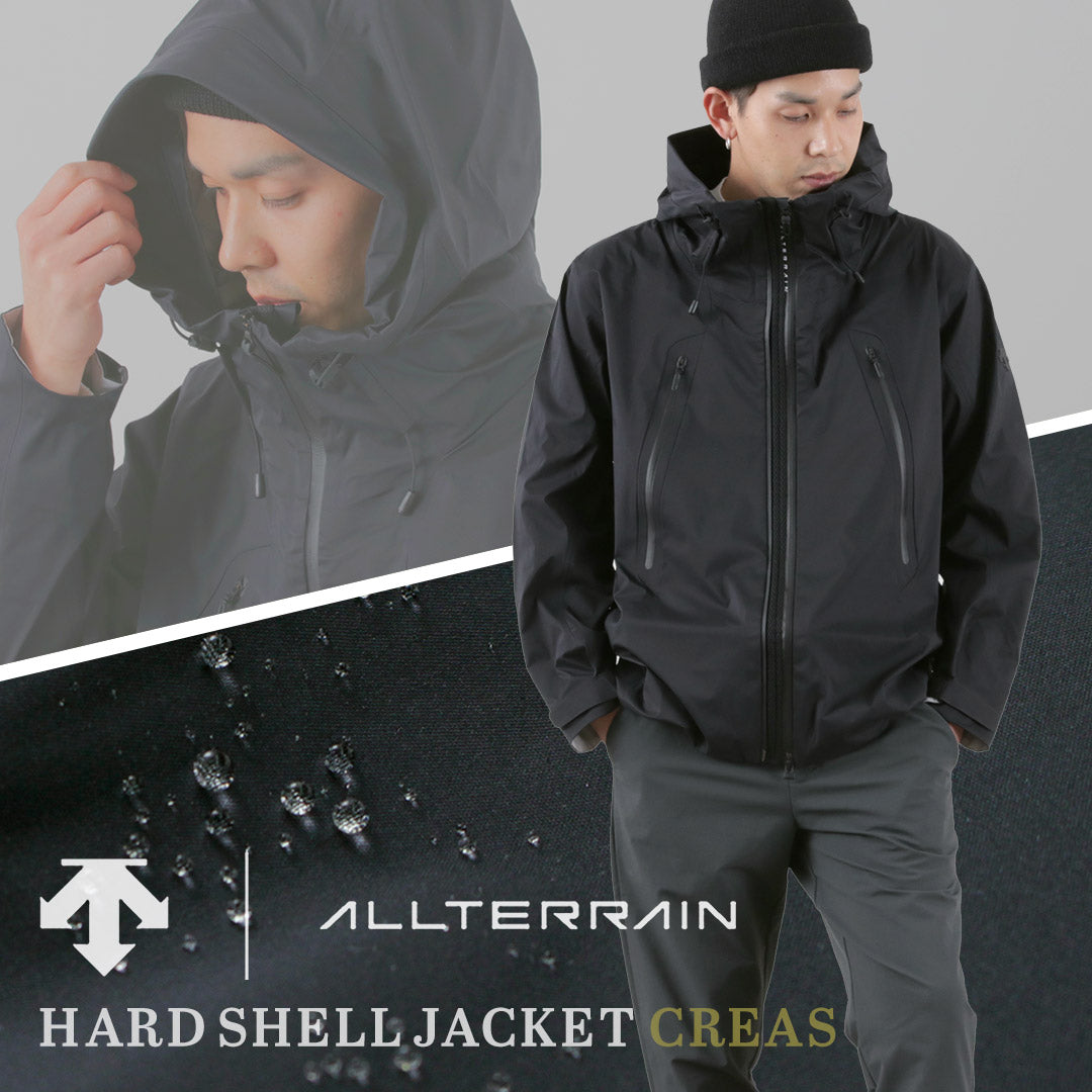 DESCENTE ALLTERRAIN CREAS（クレアス）2025年モデル｜耐水・防風・透