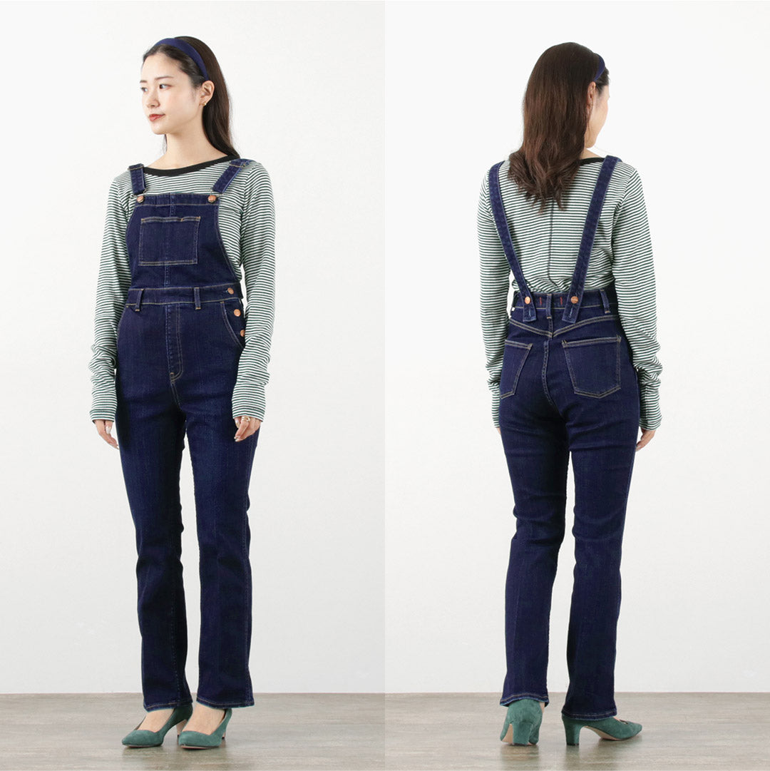 50％OFF】RED CARD（レッドカード） Lauryn スリム オーバーオール