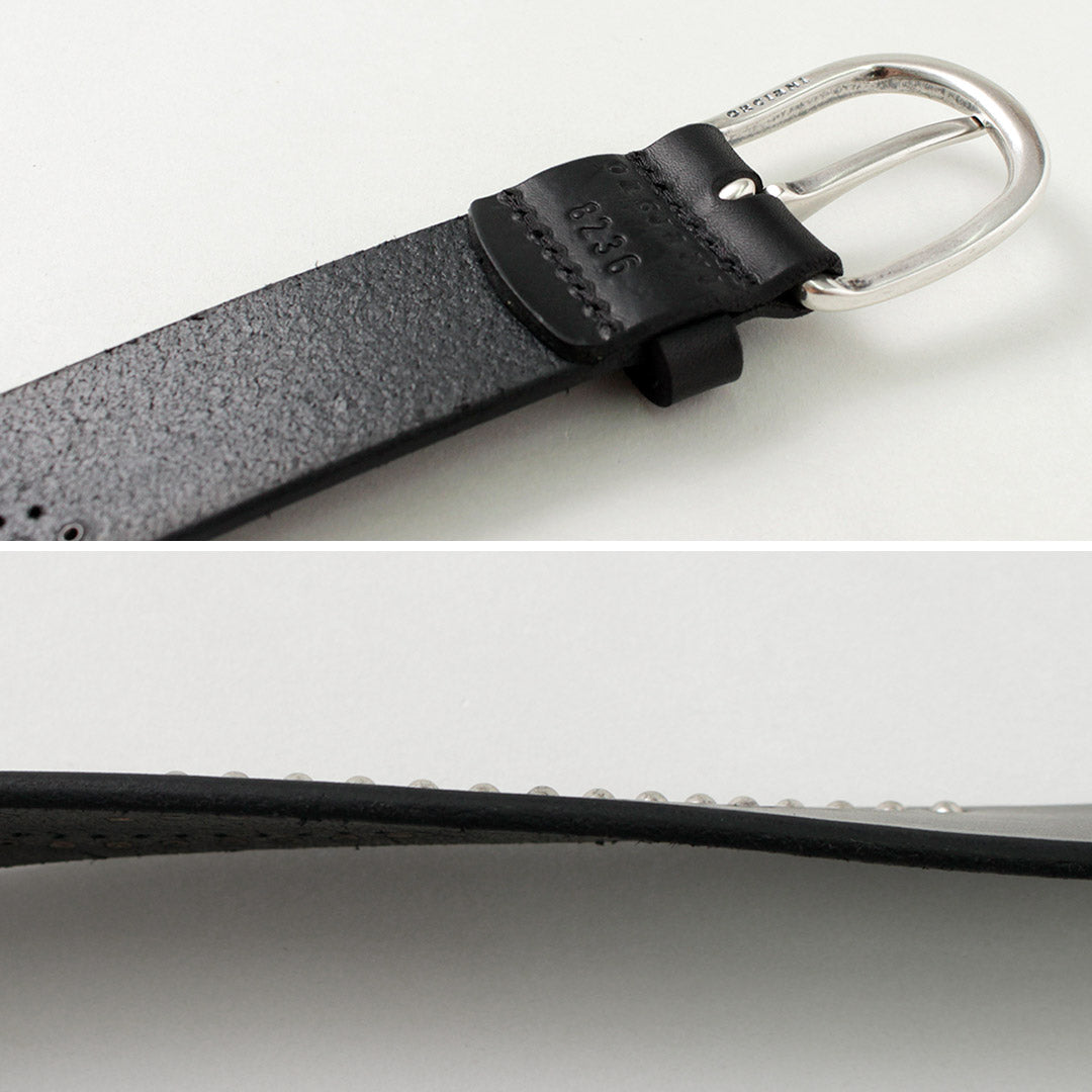 50％OFF】ORCIANI（オルチアーニ） ブルソフト レザーベルト マイクロ
