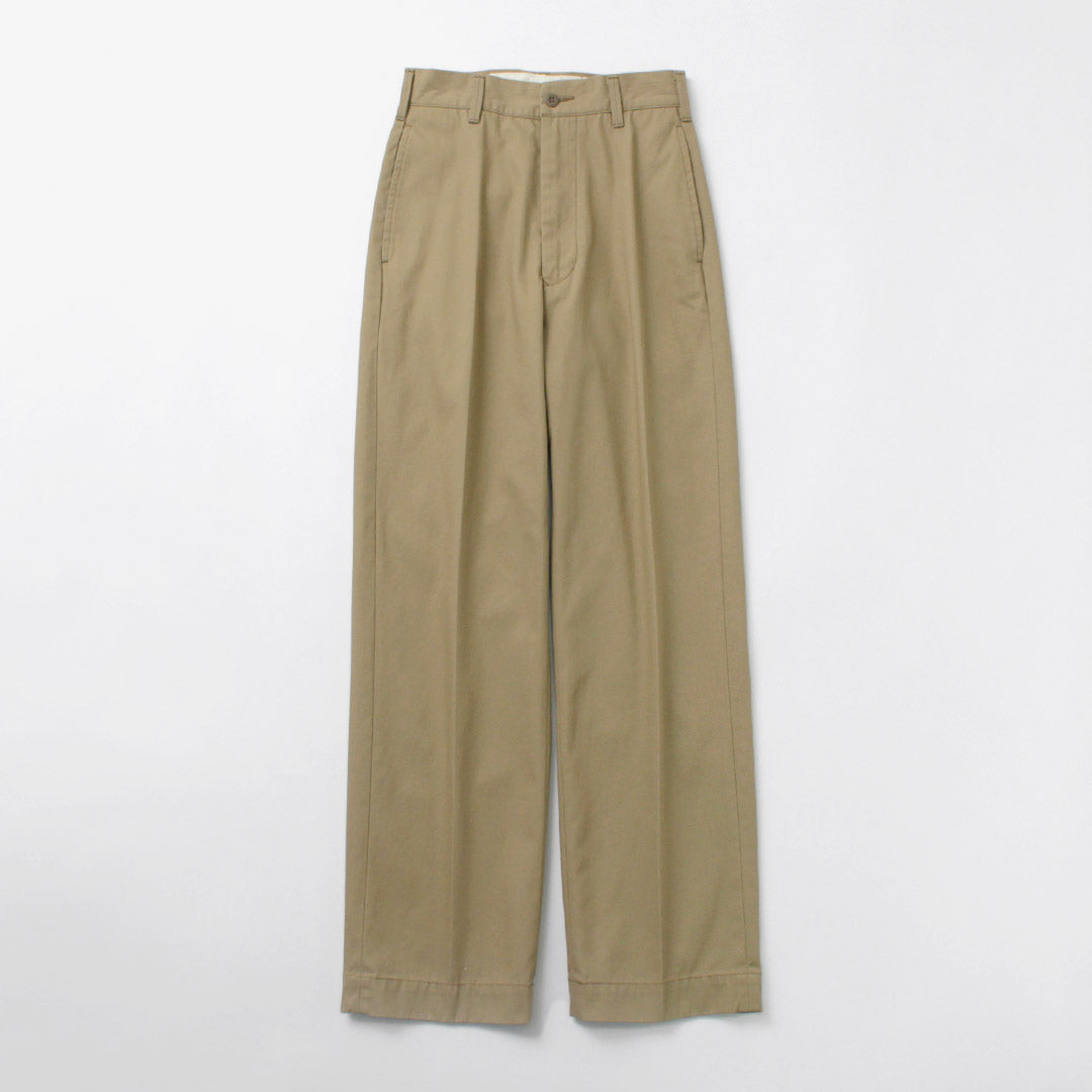 SHINZONE（シンゾーン）ウォッシュド ハイウェスト チノ 23MMSPA07