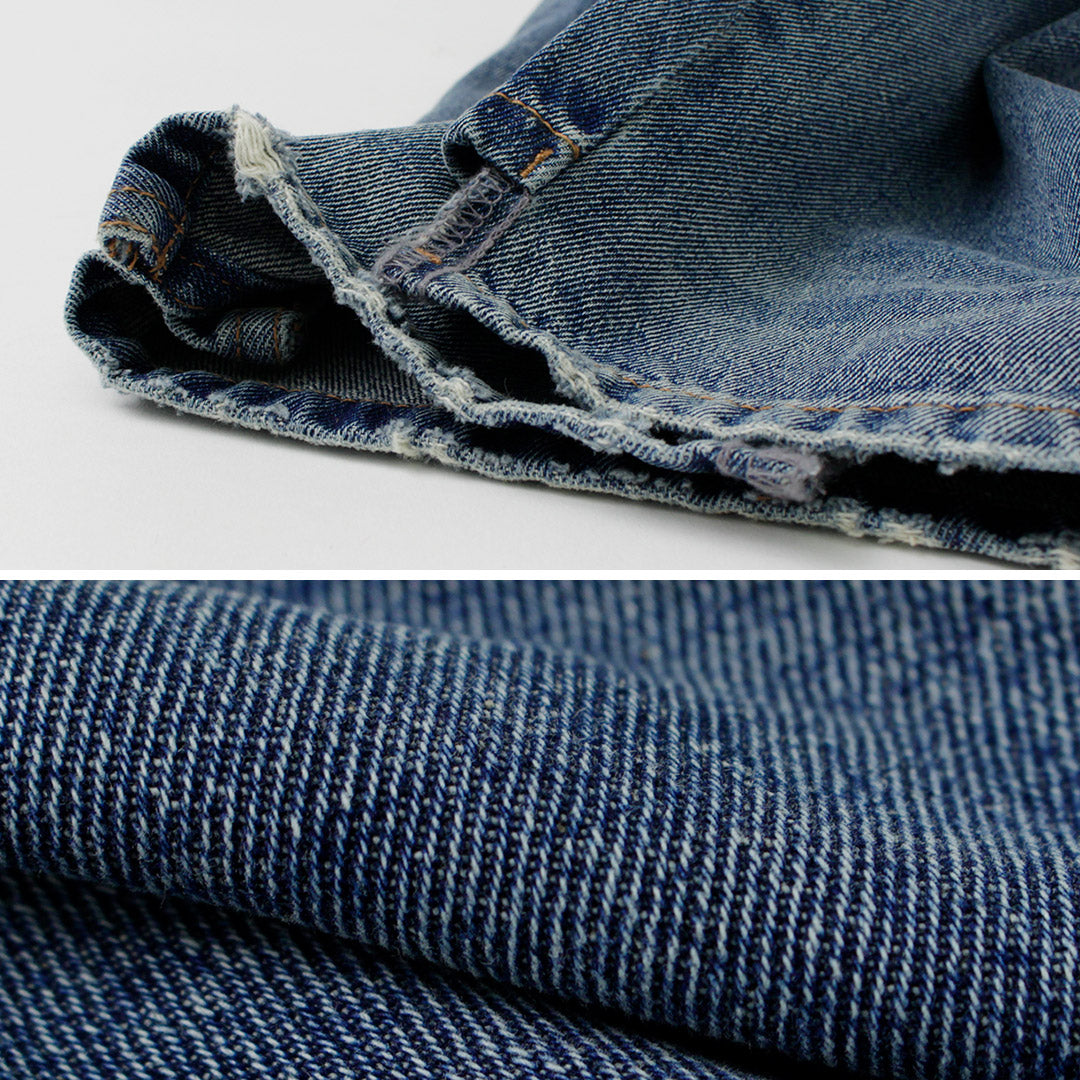 YENN（イェン） カーブ シーム デニムパンツ｜ROCOCO ONLINE STORE