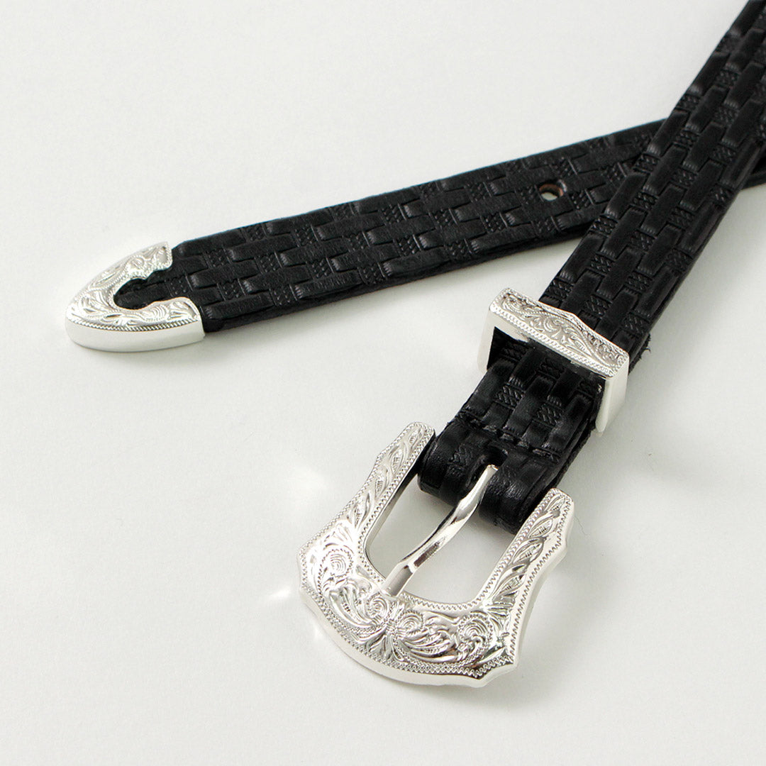 20％OFF】TORY LEATHER（トリーレザー） 3/4インチ ウエスタンベルト