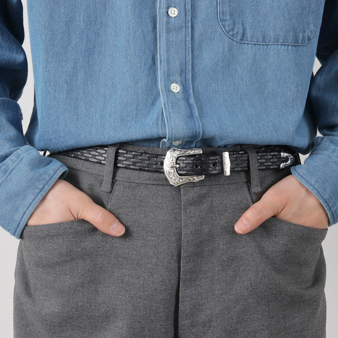 20％OFF】TORY LEATHER（トリーレザー） 3/4インチ ウエスタンベルト