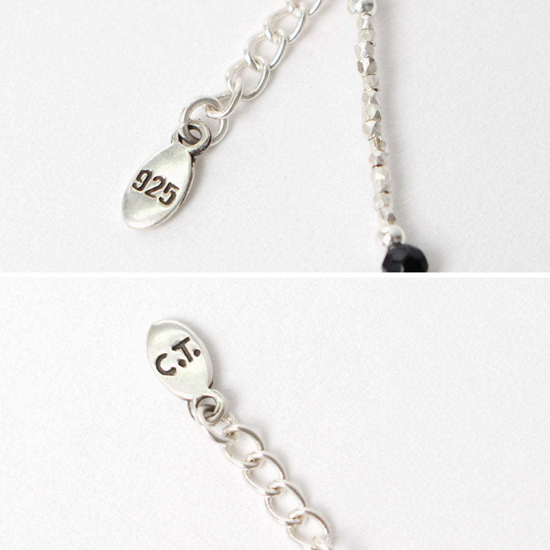 CHALISA T..（チャリッサ・ティー） カレンシルバー ブラックオニキス