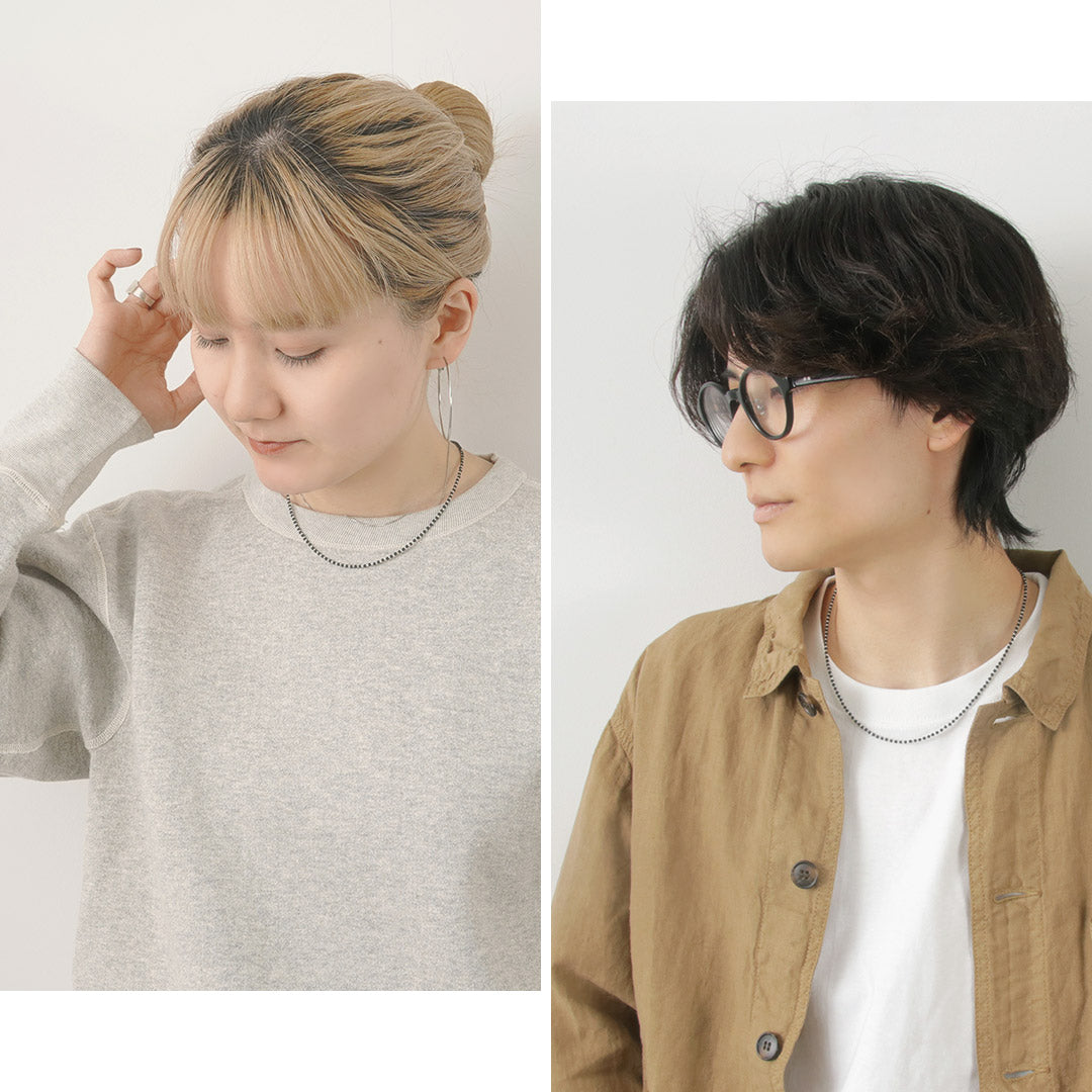 CHALISA T..（チャリッサ・ティー） ブラックオニキスビーズ シルバー