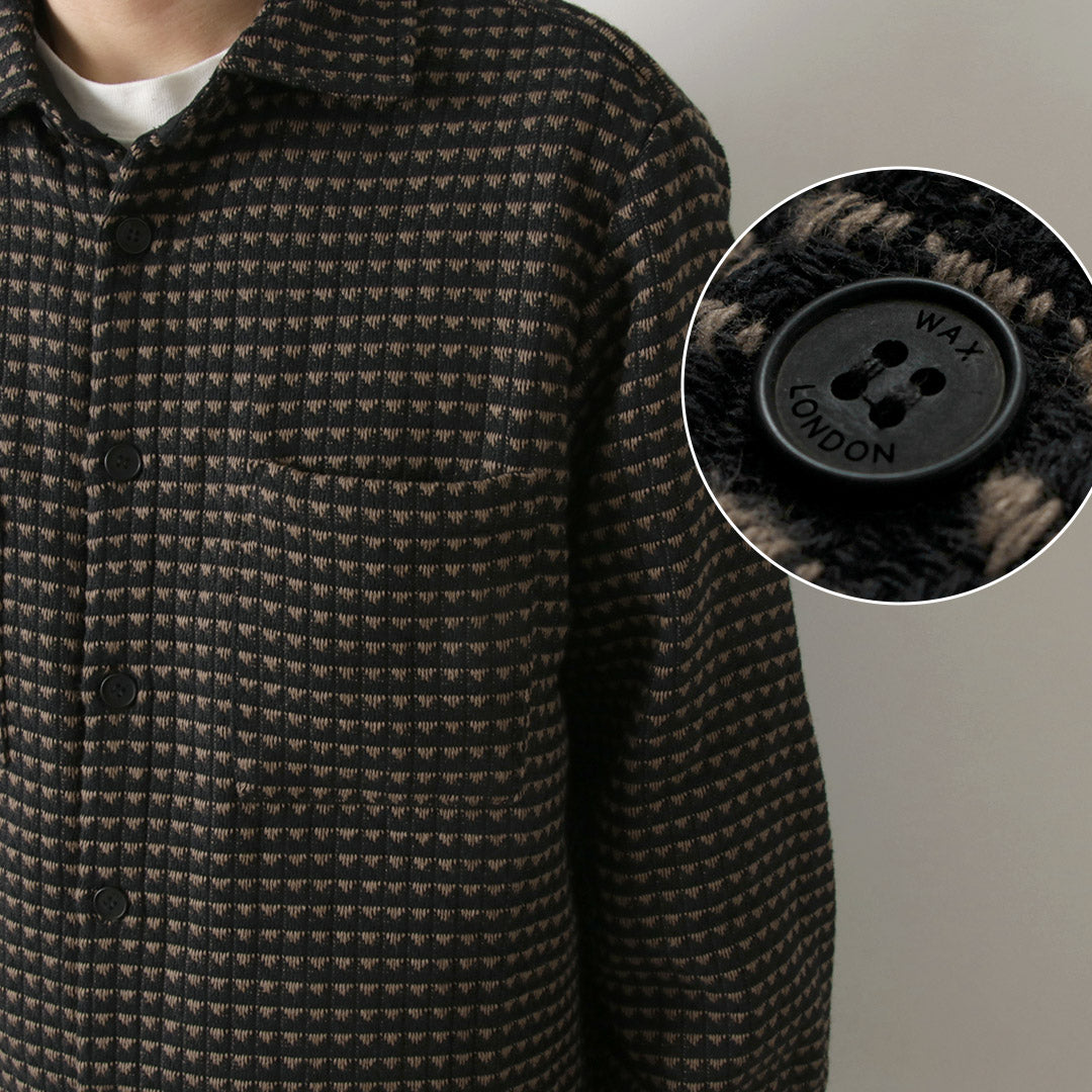 WAX LONDON（ワックスロンドン） ホワイティング オーバーシャツ