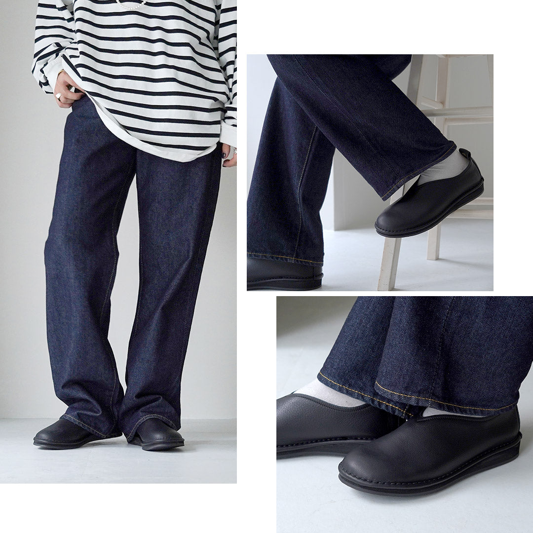 RAMBLE DANCE（ランブルダンス） オイルシュリンクレザー Vカット