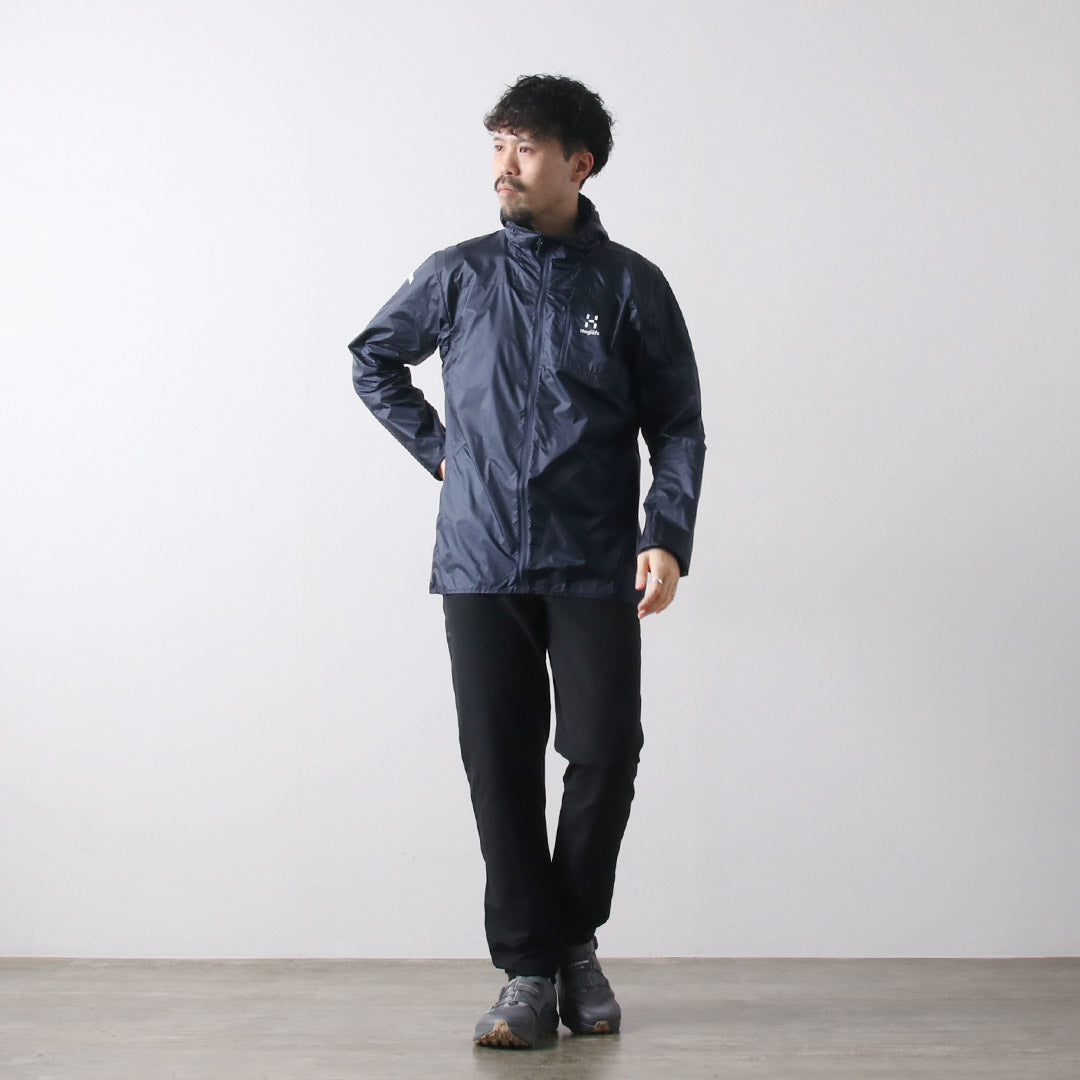 HAGLOFS（ホグロフス） リム シールド フード / メンズ ウインド