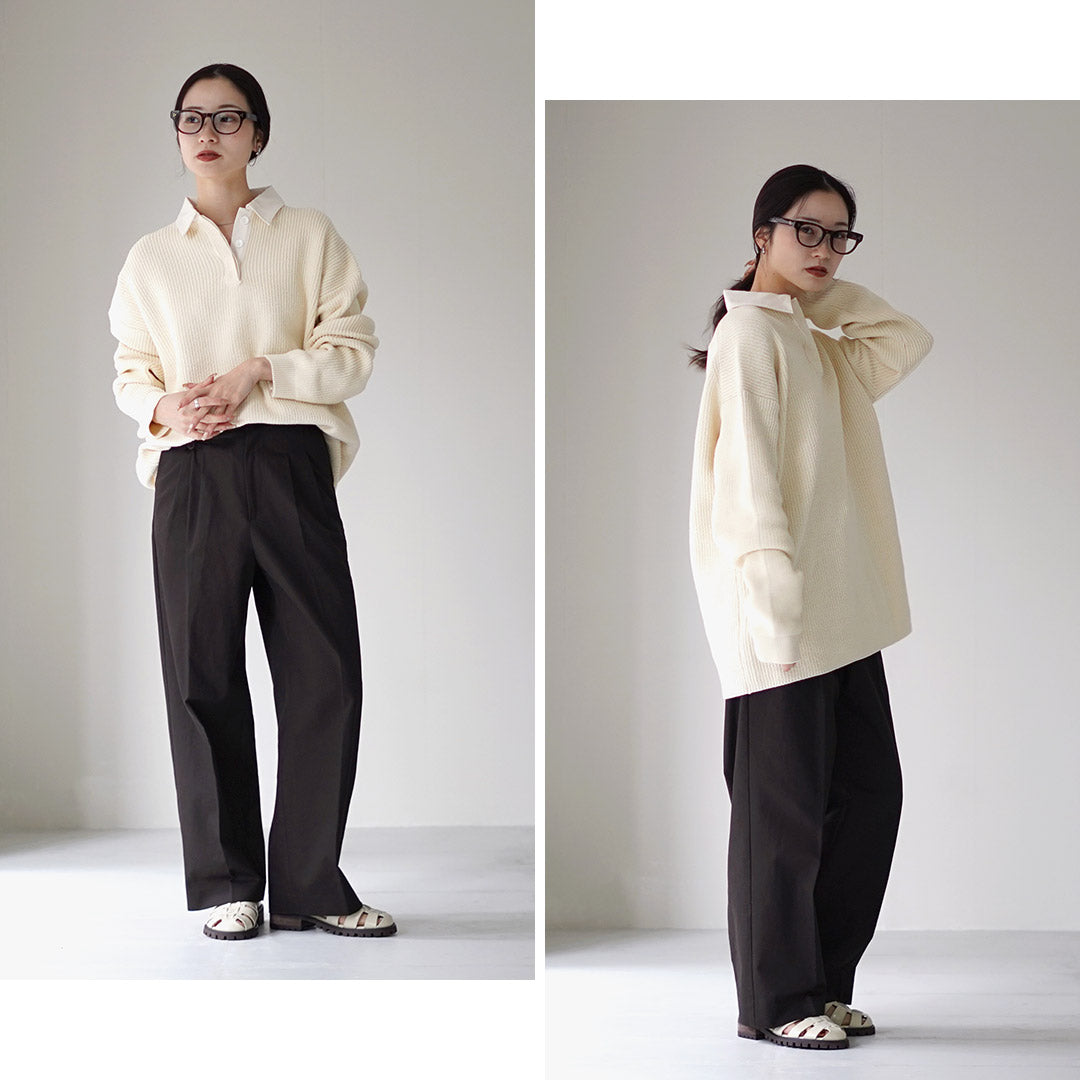 ETRE TOKYO（エトレトウキョウ） 1225111024-0 ラガーシャツニット