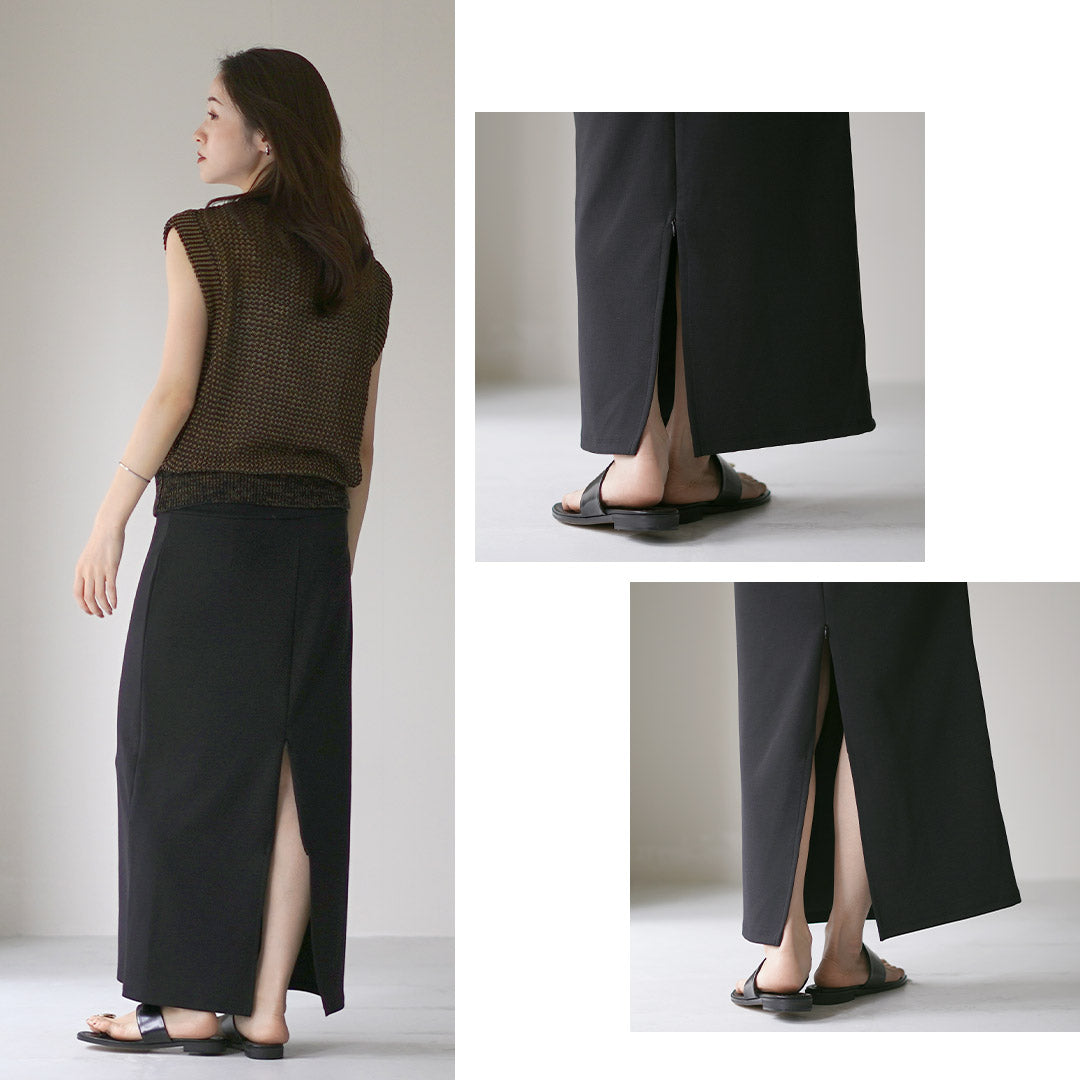 YENN（イェン） アジャスト スリットスカート / ロング タイト