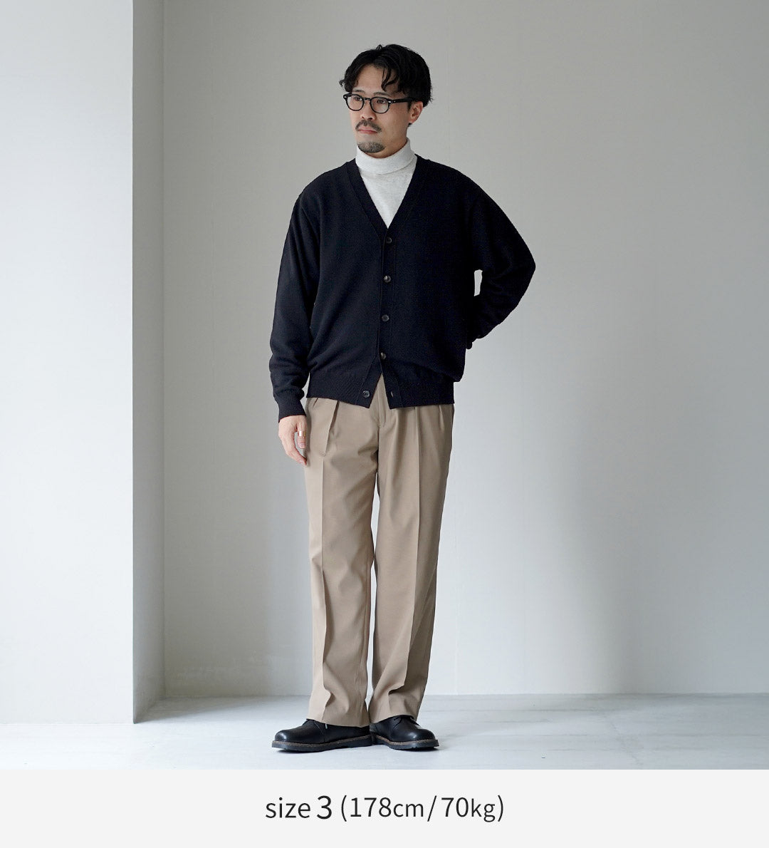 YONETOMI NEW BASIC（ヨネトミニューベーシック） リジッド カシミア