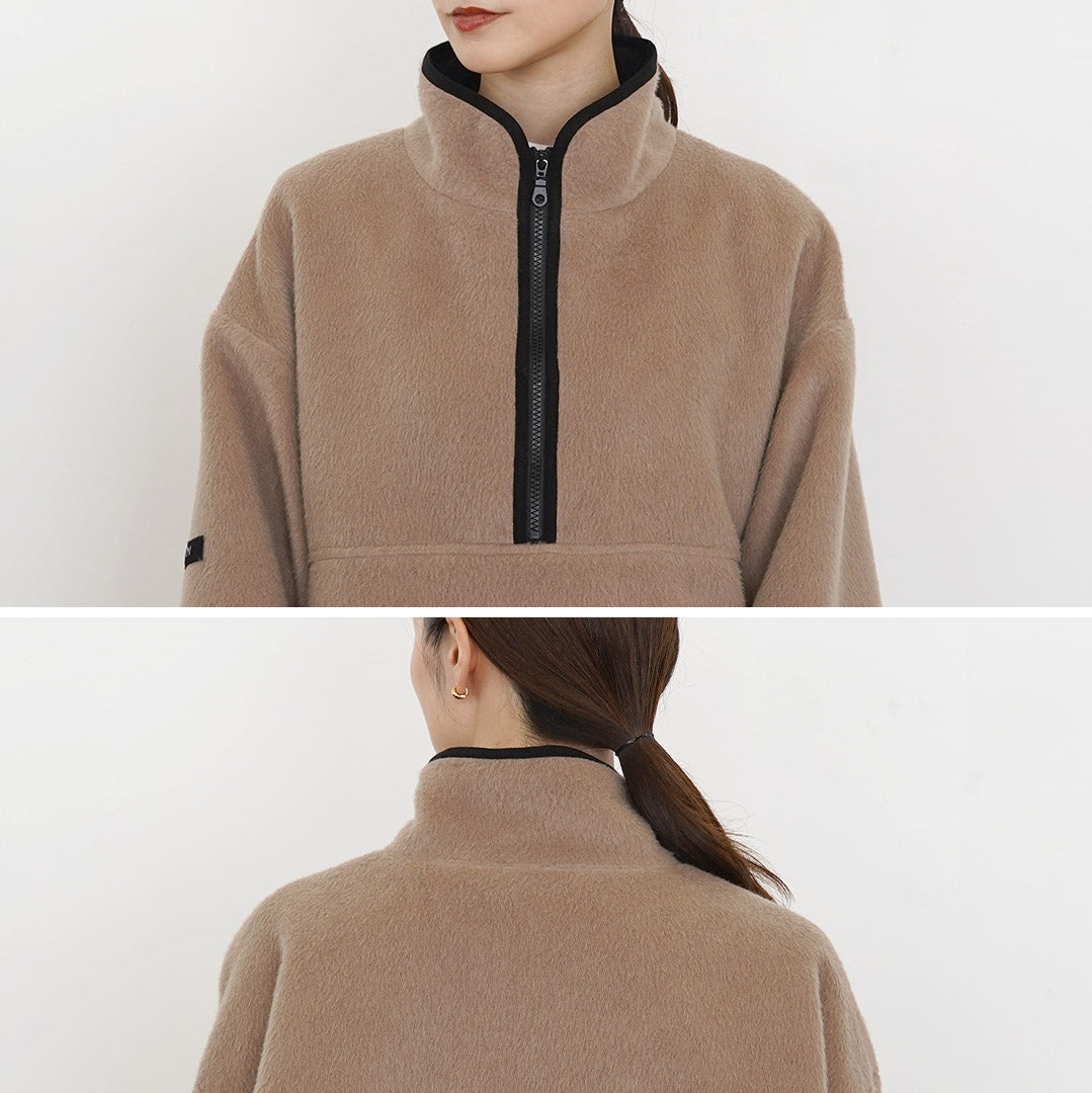 YENN（イェン） シャギー ハーフジップ ジャケット / アウター