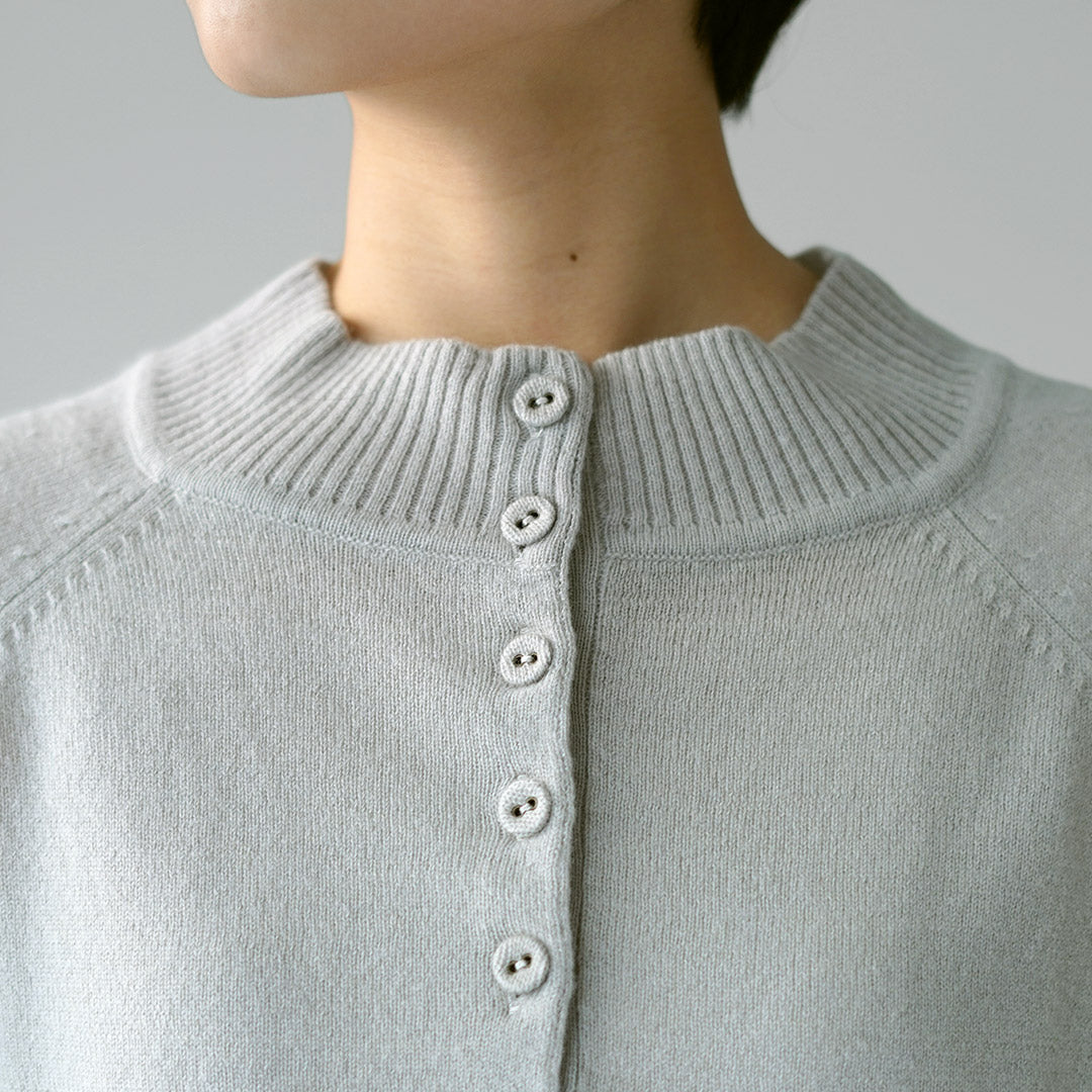 MAO MADE（マオメイド） メリノウール 2WAYくるみボタン PO ヘンリー