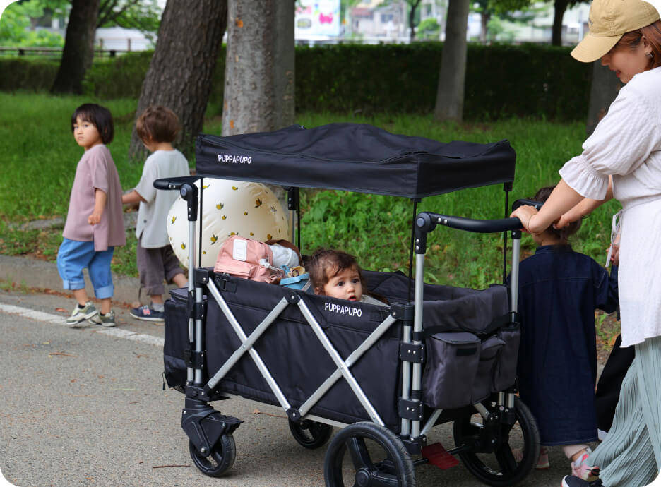 注目度No.1!ストローラーワゴン – PUPPAPUPO オフィシャルストア