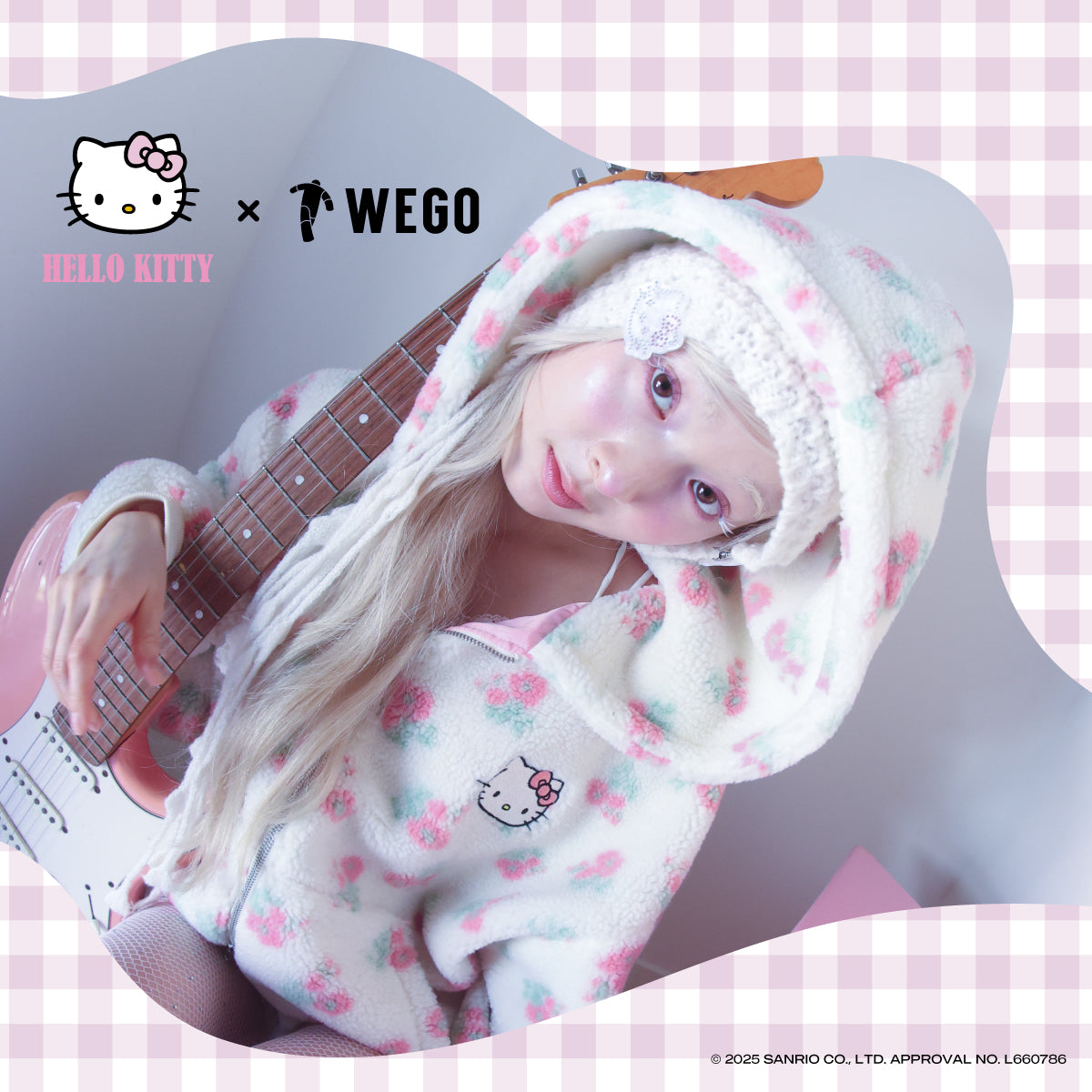 ハローキティとのコラボレーションアイテムが2026年1月1日(木)に発売