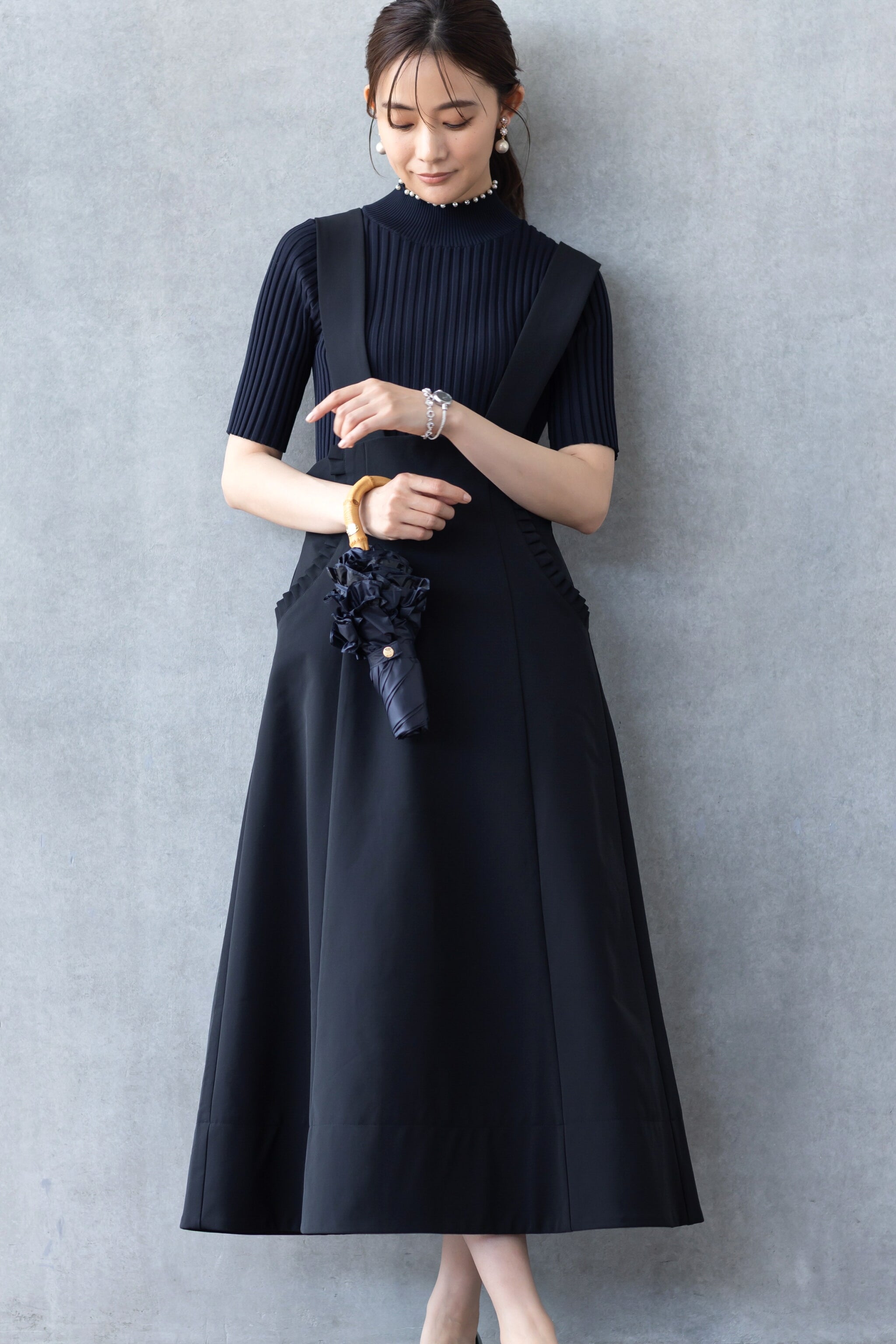 ハイウエストジャンパースカート（Penelope） – Ame no chi Hare