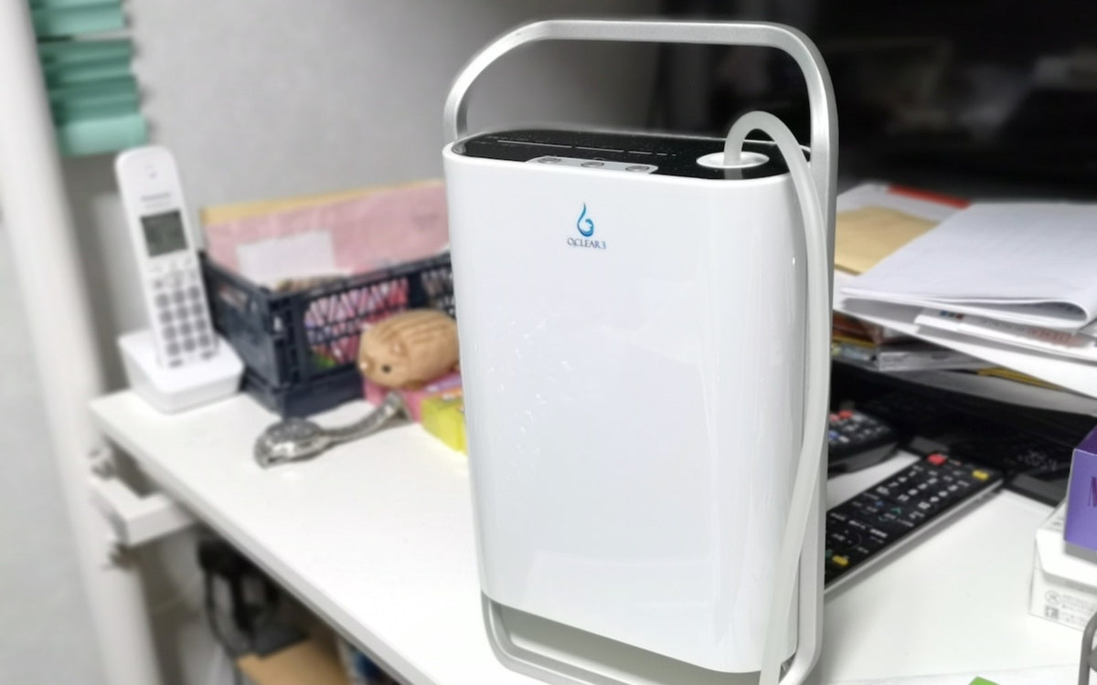 自宅でオゾン発生器を使用し短時間での消臭を実感した馬場さまの感想