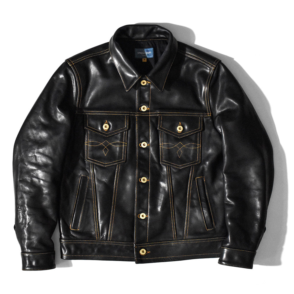 トラッカージャケット（ホースハイド） ブラック Y715 – Liason