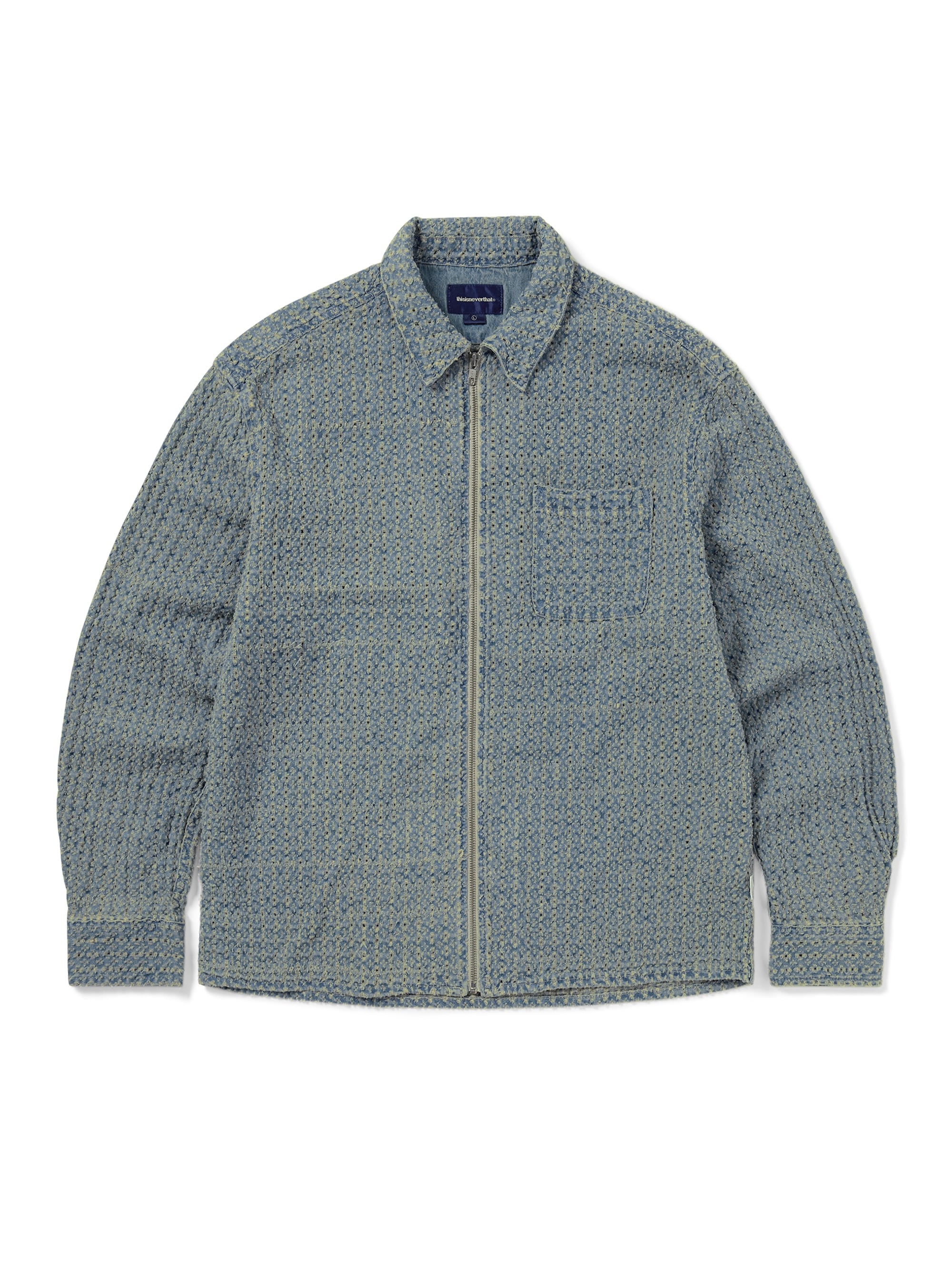 Damaged Denim Shirt - thisisneverthat®