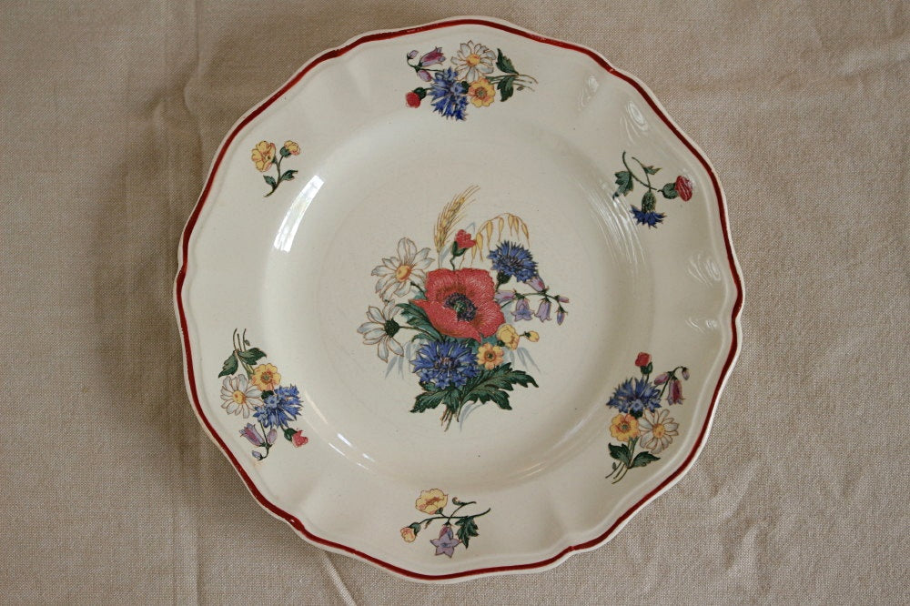 ディゴワンサルグミンヌ窯アグレストシリーズ平皿（直径24.5cm